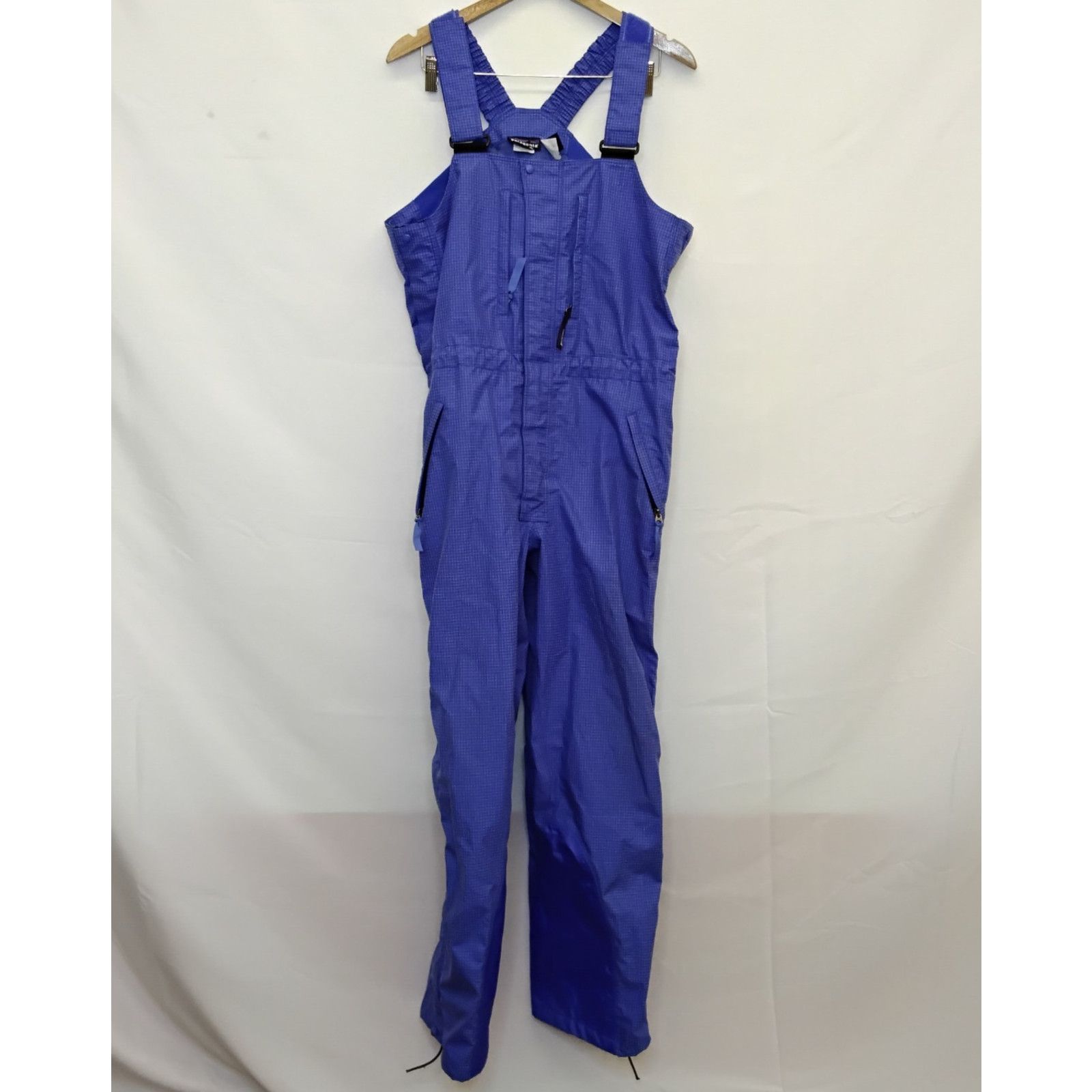 Patagonia Patagonia Super Alpine Ski Bibs Men's L Blue Grid VTG 90's Size US 36 / EU 52 - 2 Thumbnail