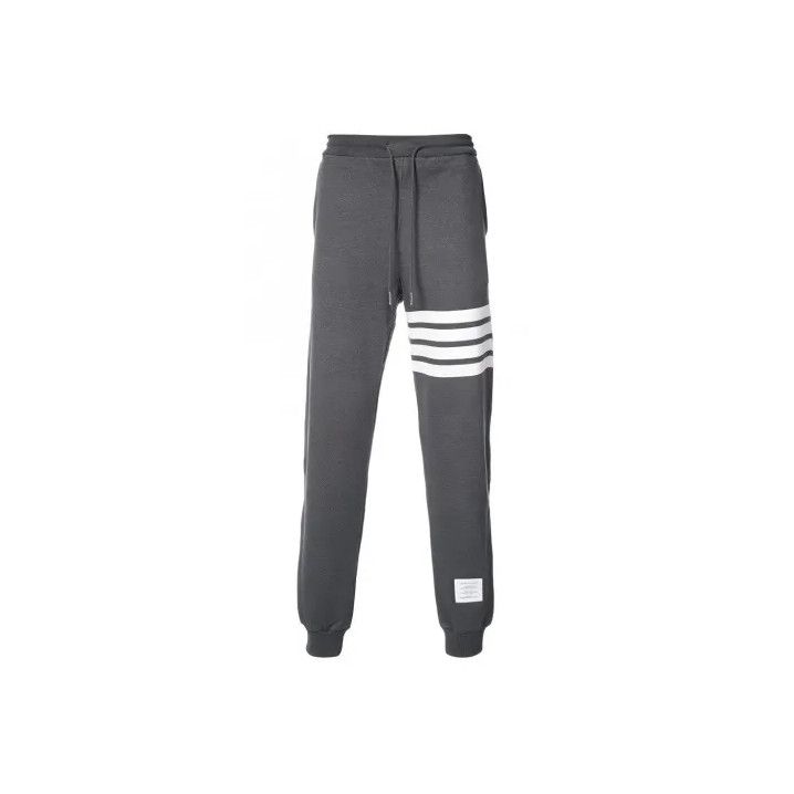 Thom Browne Thom Browne Gray Classic Striped Comfort Pants Size US 30 / EU 46 - 1 Thumbnail