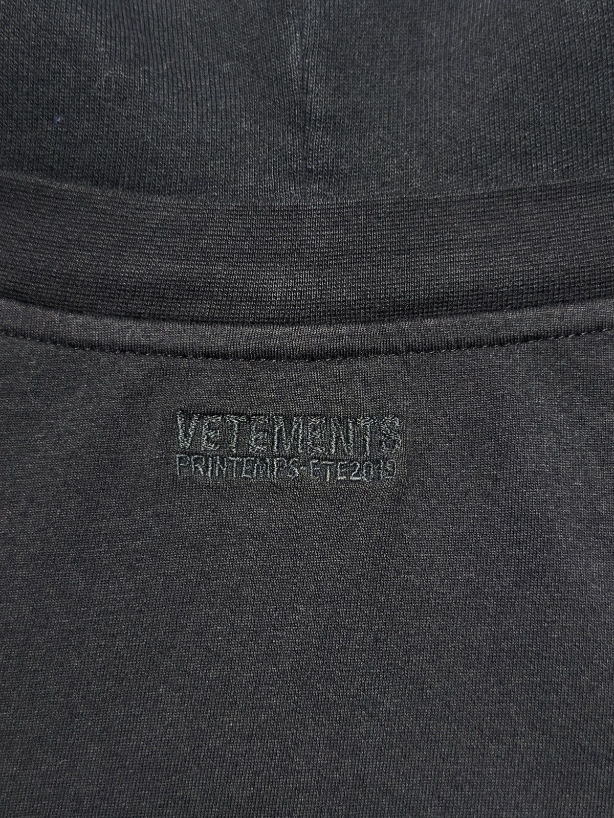 Vetements SS19 Double Layered Company Name Hoodie Size US S / EU 44-46 / 1 - 14 Thumbnail