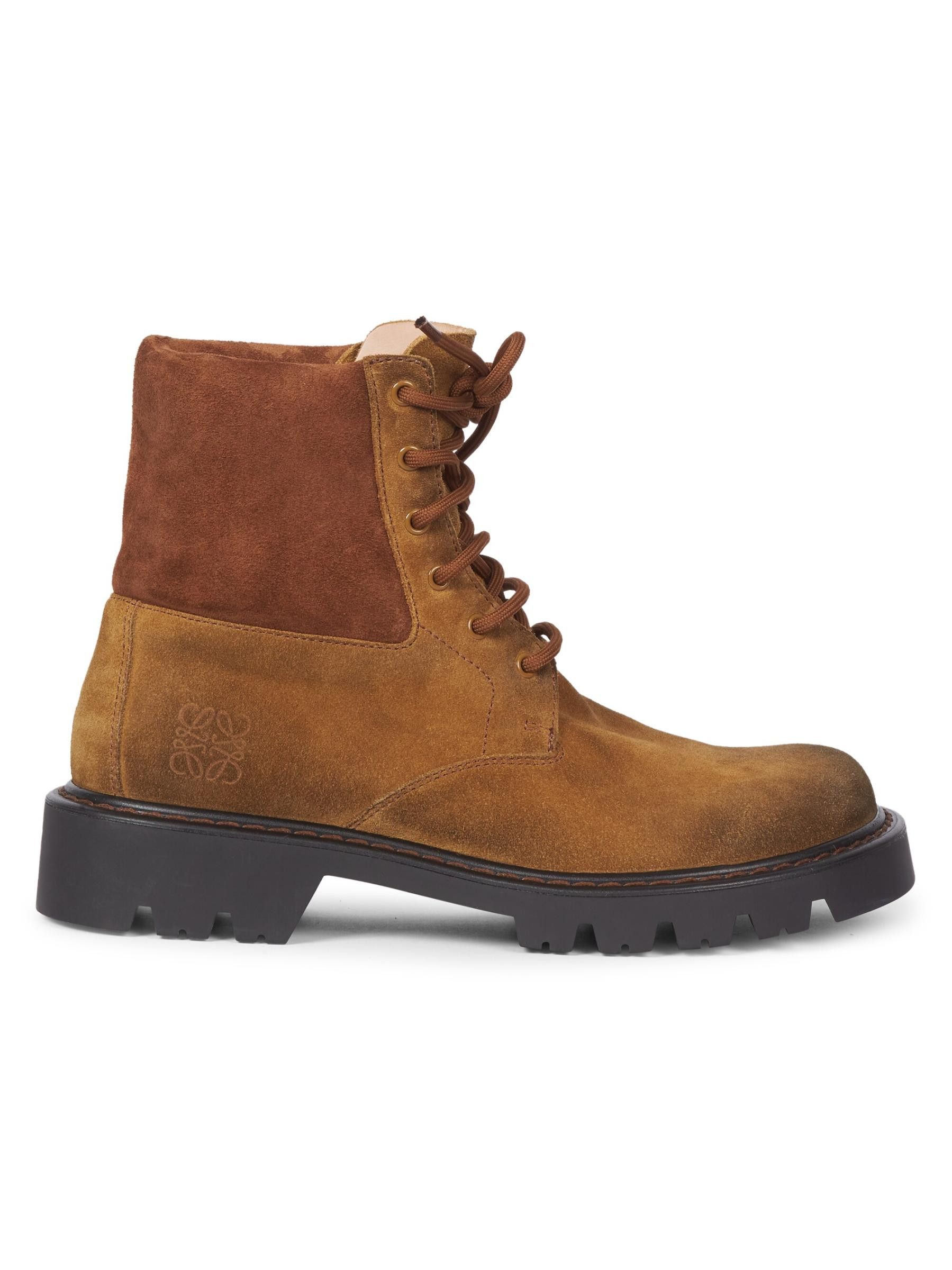 Loewe os11x0725 Sierra Suede Ankle Boots in Brown Size US 9 / EU 42 - 1 Thumbnail