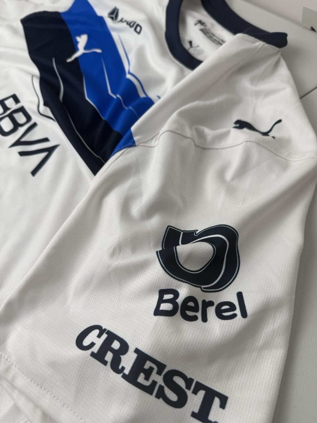 Puma C.F. Monterrey Away 25/26 Men's Soccer Shirt Pumas White 2XL Size ONE SIZE - 5 Thumbnail
