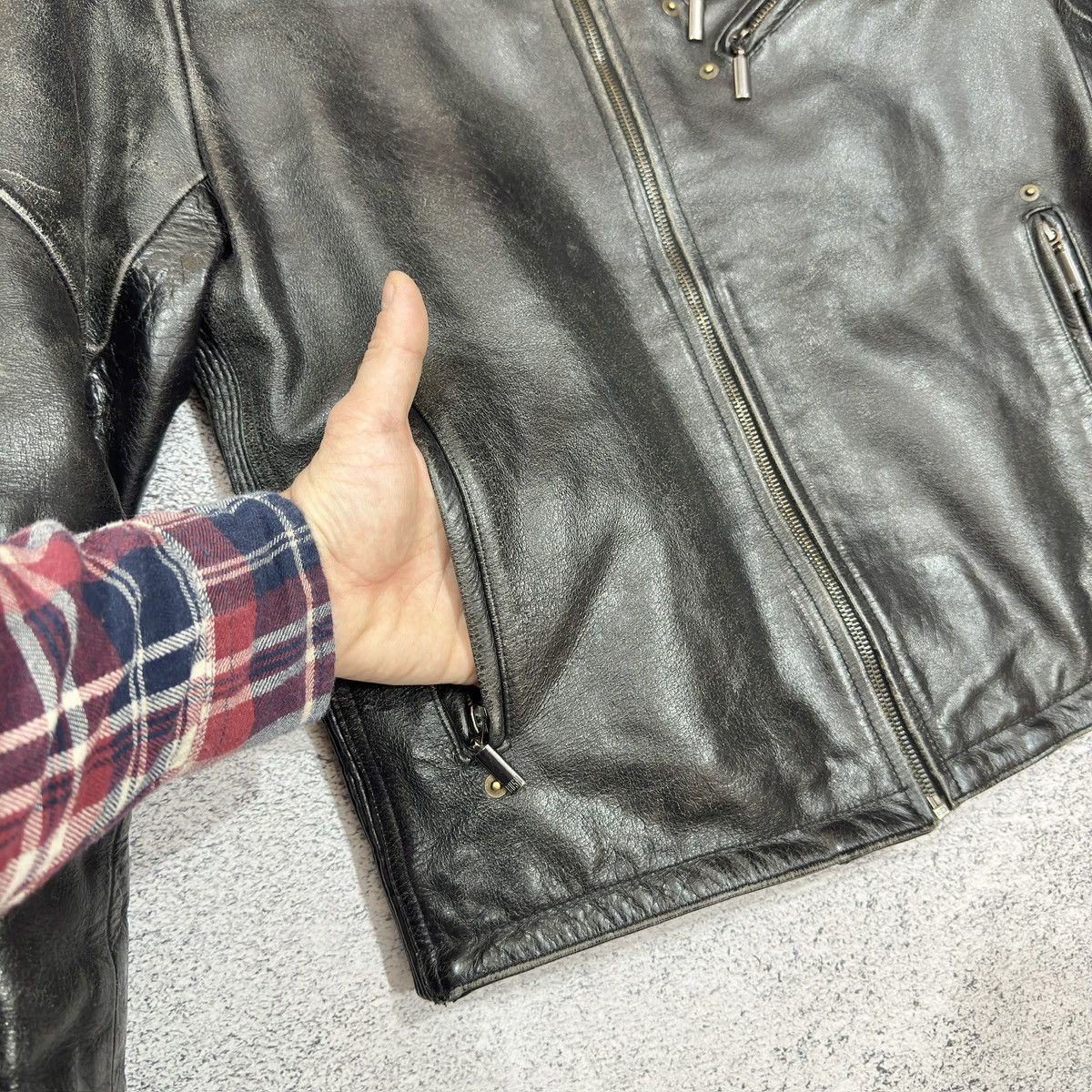 Vintage Vintage Leather Jacket M size Size US M / EU 48-50 / 2 - 5 Thumbnail