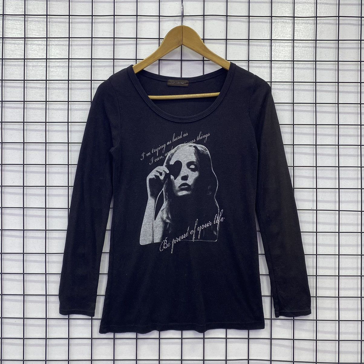 Hysteric Glamour Women Photo Tee Hysteric Glamour Style Long Sleeve Tshirt Size S / US 4 / IT 40 - 1 Thumbnail