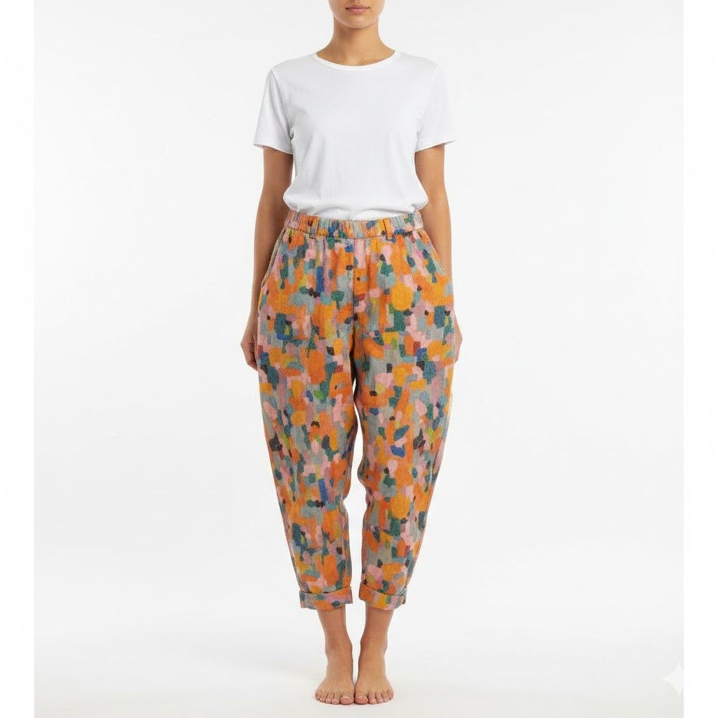 Other Grizas Balloon Multicolor Pants Size 27" / US 4 / IT 40 - 1 Thumbnail