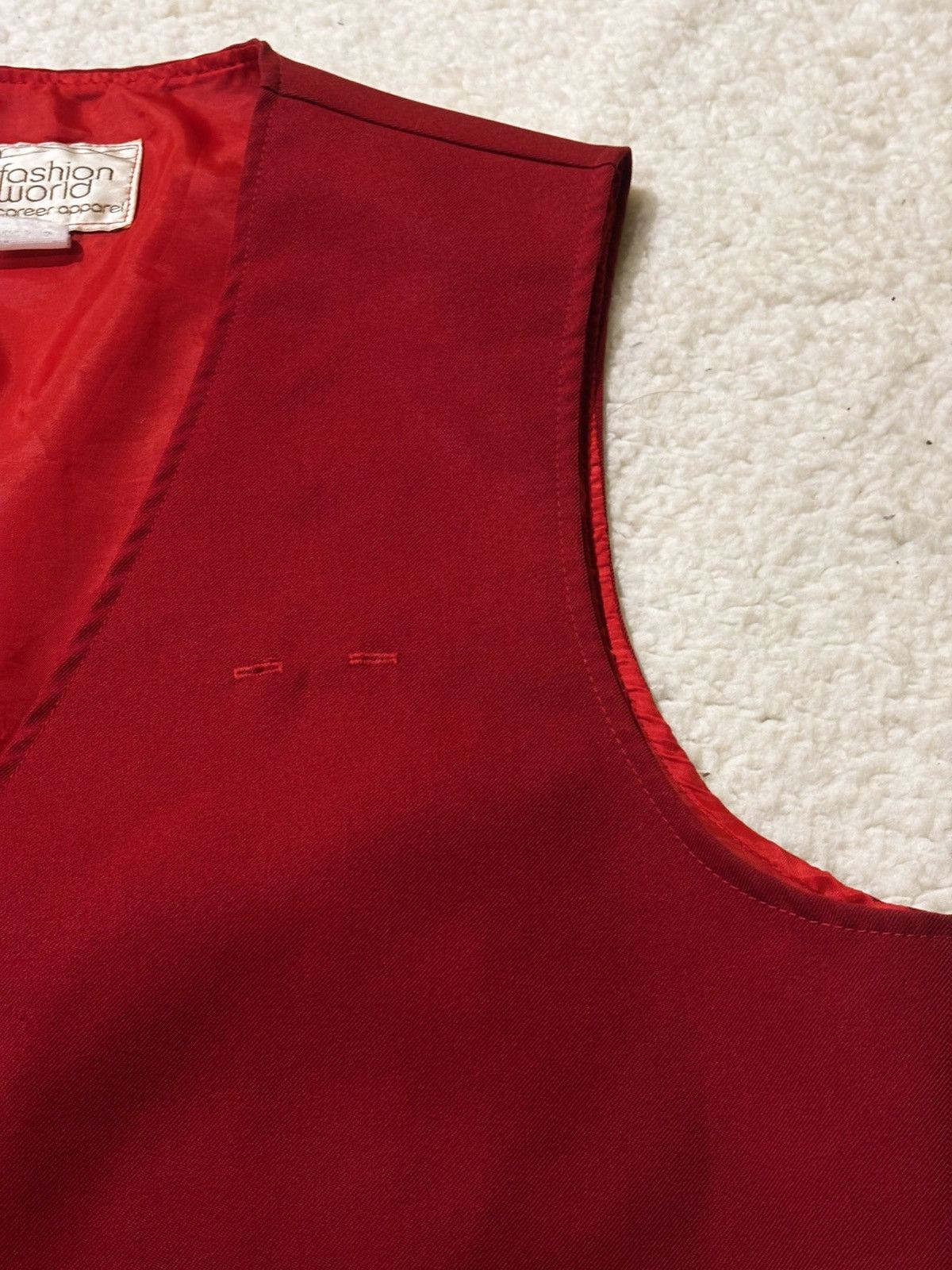 Other Vintage red vest1614 Size US M / EU 48-50 / 2 - 9 Thumbnail