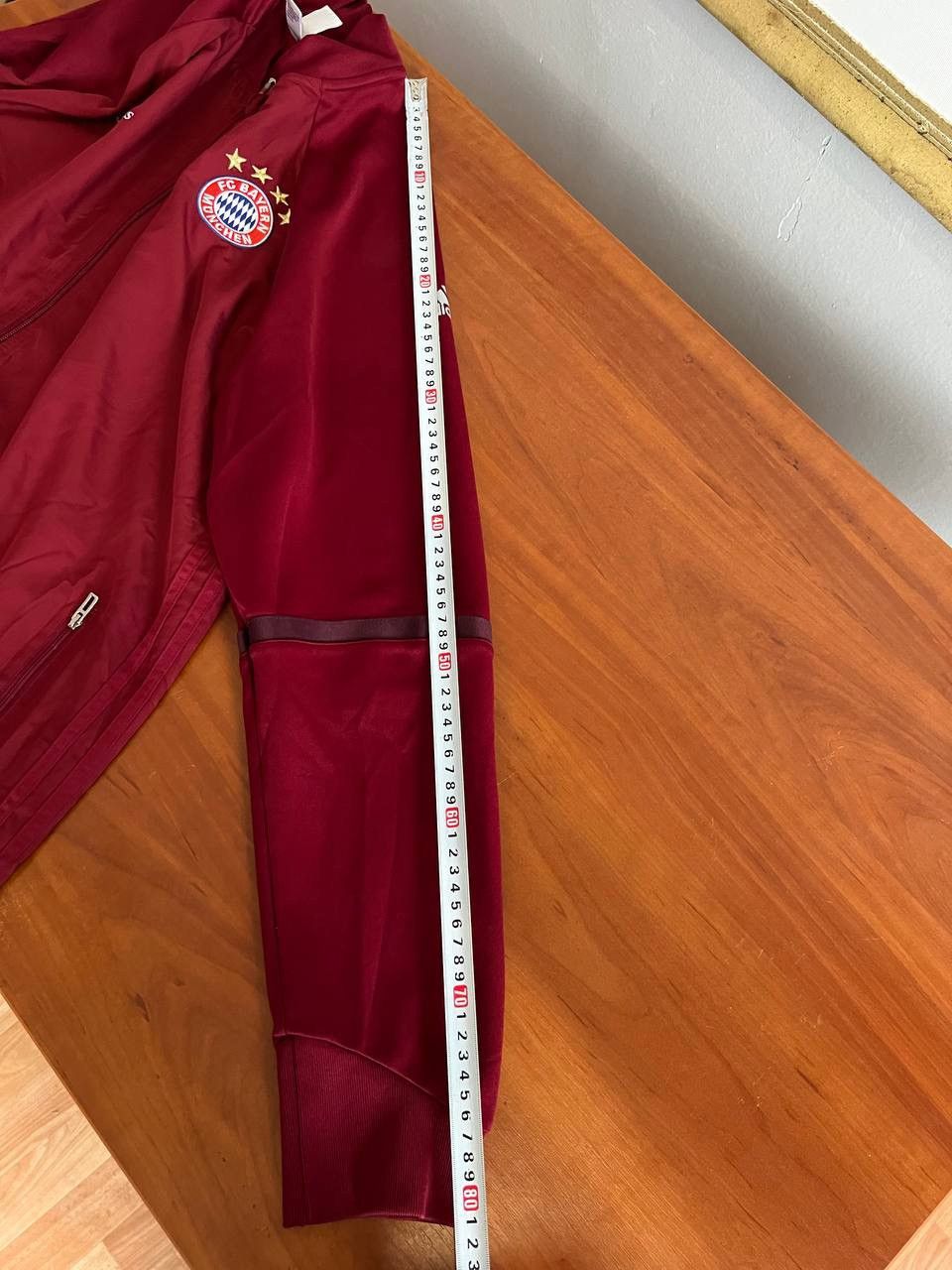 Adidas 2016 BAYERN MUNICH CHAMPION LEAGUE SOCCER ZIP JACKET ADIDAS Size US XL / EU 56 / 4 - 18 Thumbnail