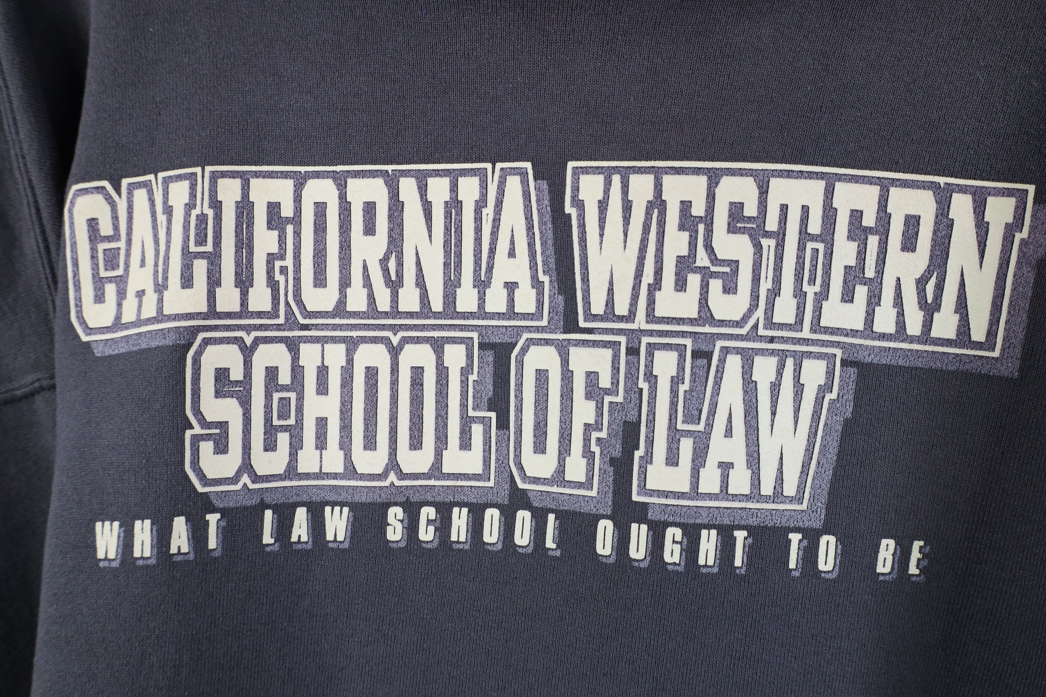 Russell Athletic Vintage 90s Russell Athletic Western School of Law Hoodie Size US XXL / EU 58 / 5 - 4 Thumbnail