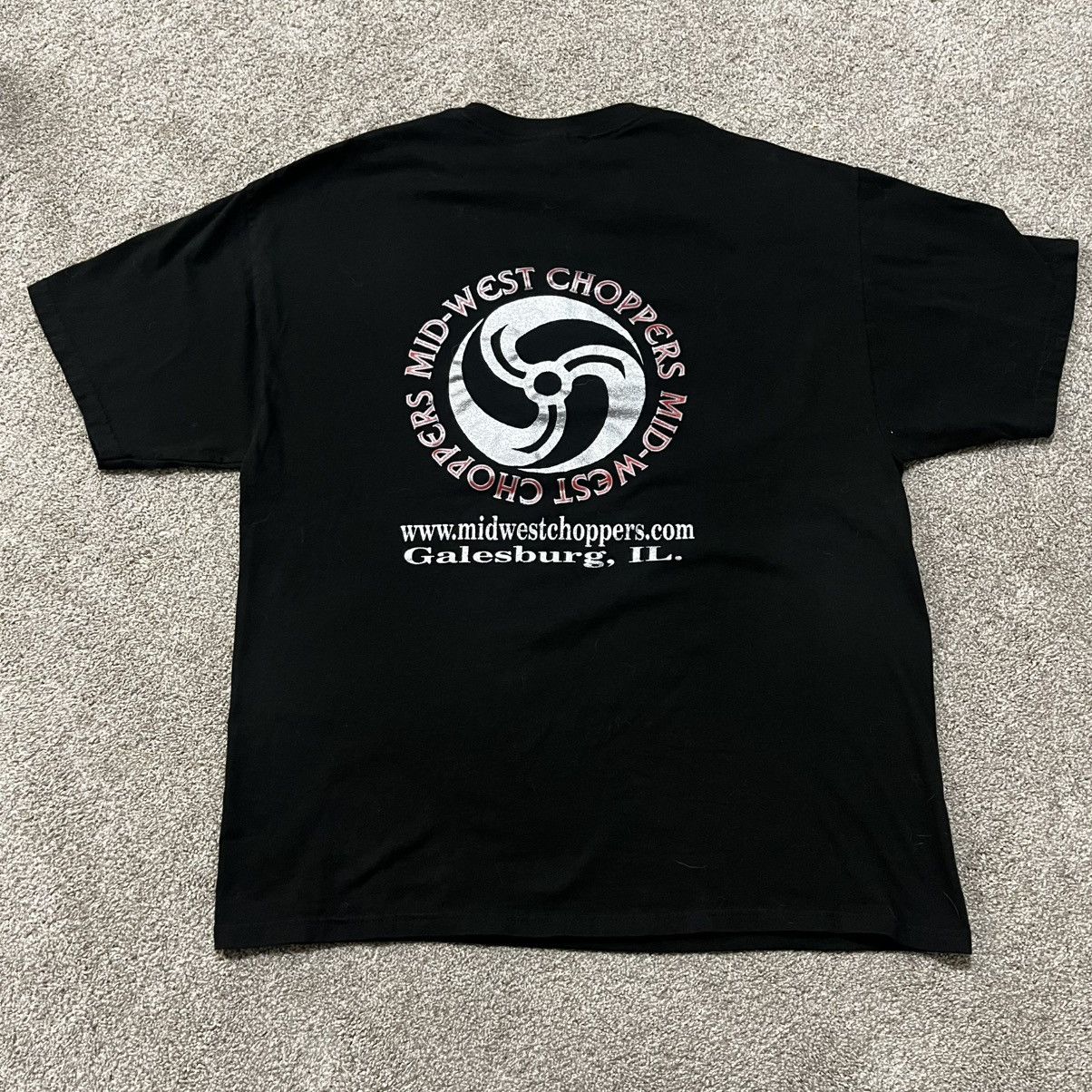 Other Vintage Mid-West Choppers Tee shirt Size US XL / EU 56 / 4 - 3 Thumbnail