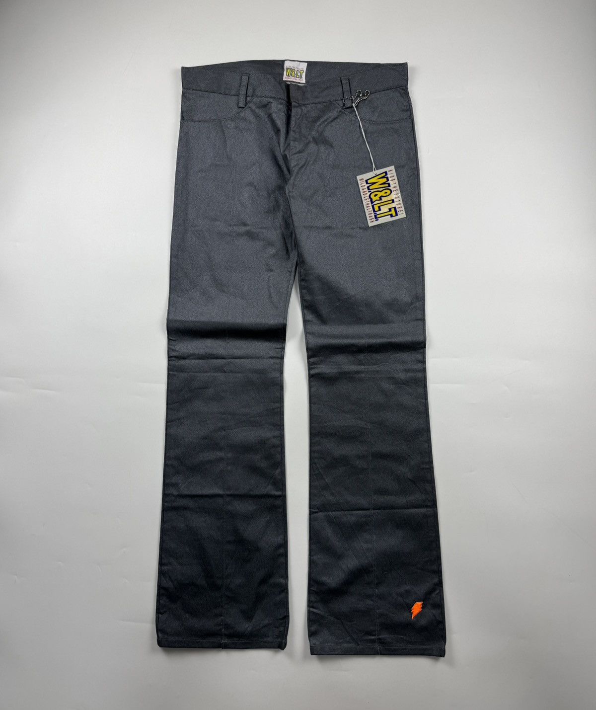 Walter Van Beirendonck Walter Van Beirendonck Reconstructed Metallic Flared Pants Size US 30 / EU 46 - 1 Thumbnail