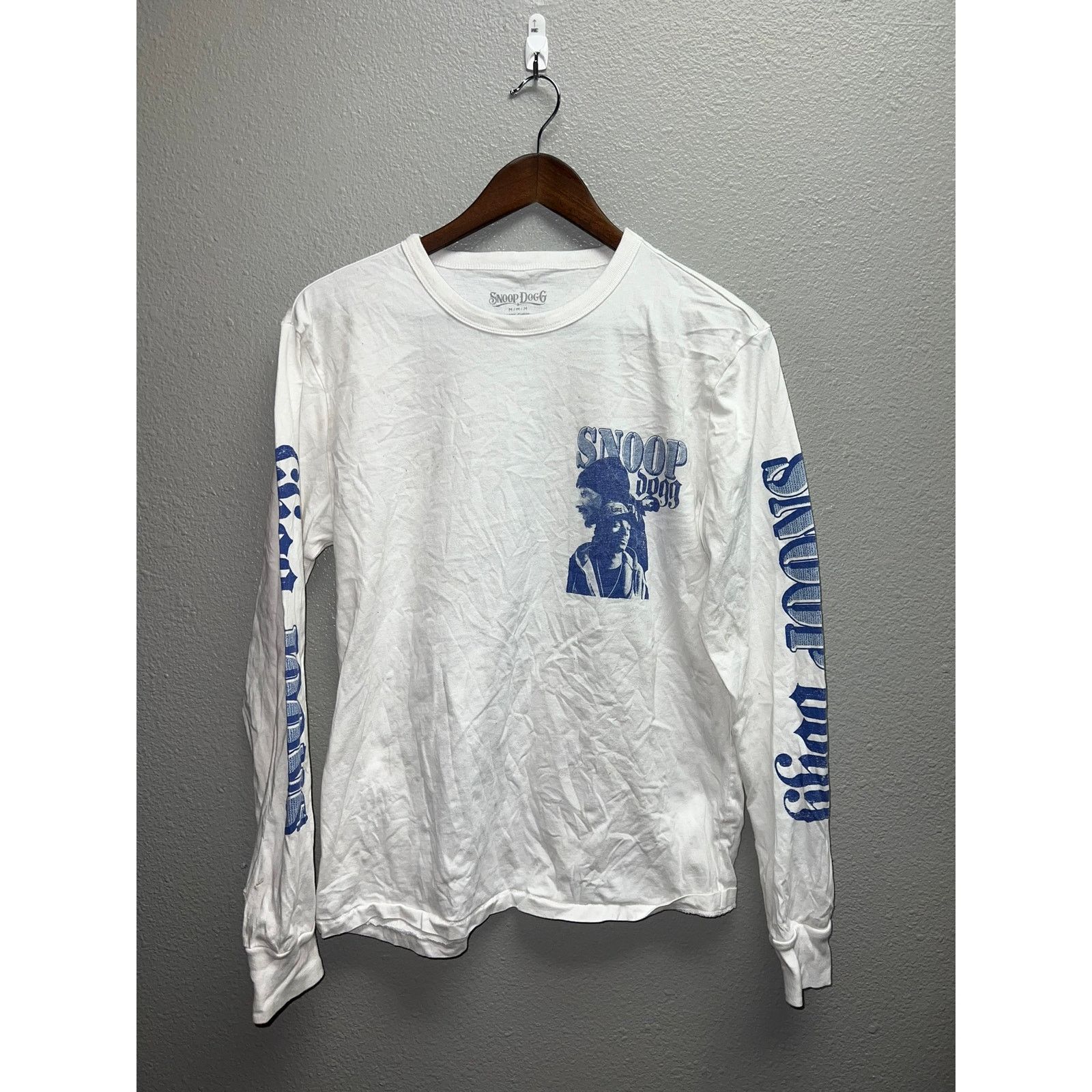 Snoop Dogg Snoop Dogg Long Sleeve Shirt White Rap Rapper Tee M Medium Size US M / EU 48-50 / 2 - 1 Thumbnail