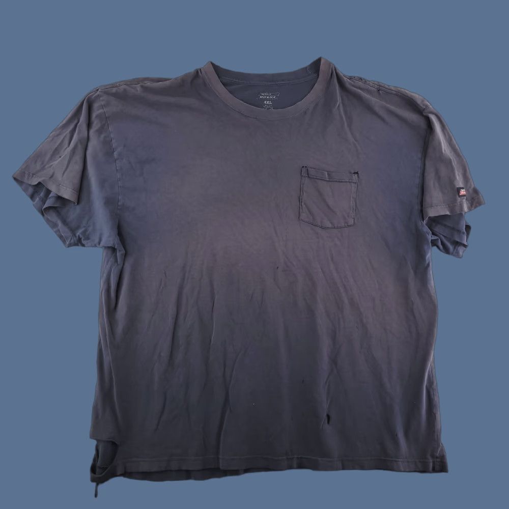 Dickies VINTAGE Dickies Shirt Mens 4XL Short Sleeve Work Distressed Grunge Size US XXL / EU 58 / 5 - 1 Thumbnail