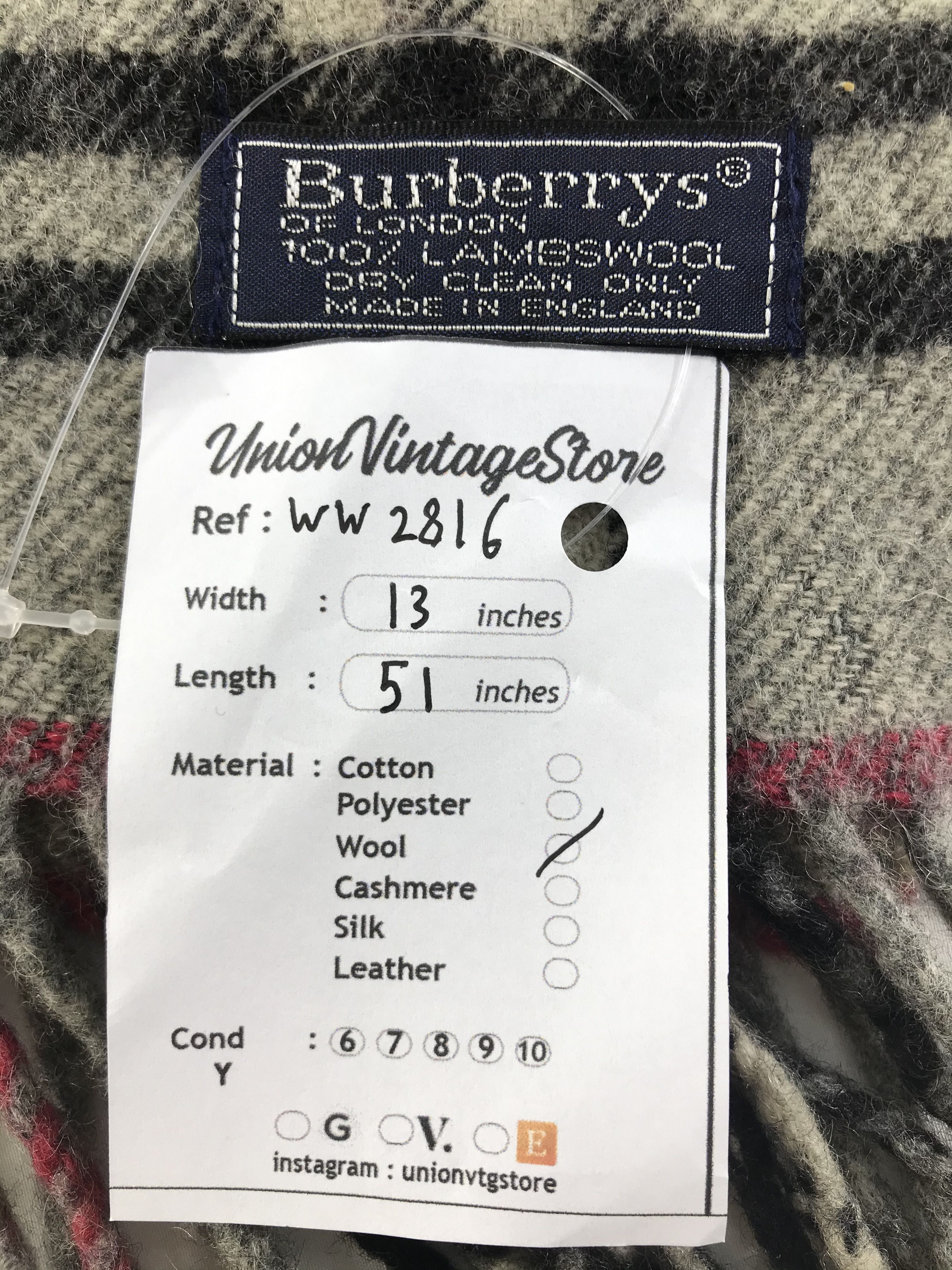 Burberry × Vintage Burberry Scarf / Muffler / Neckwear Size ONE SIZE - 9 Thumbnail