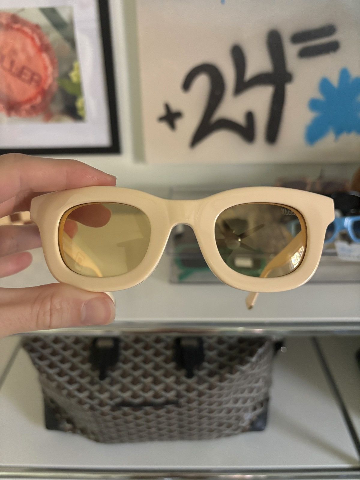 Rhude RHUDE RHODEO SUNGLASSES Size ONE SIZE - 11 Thumbnail