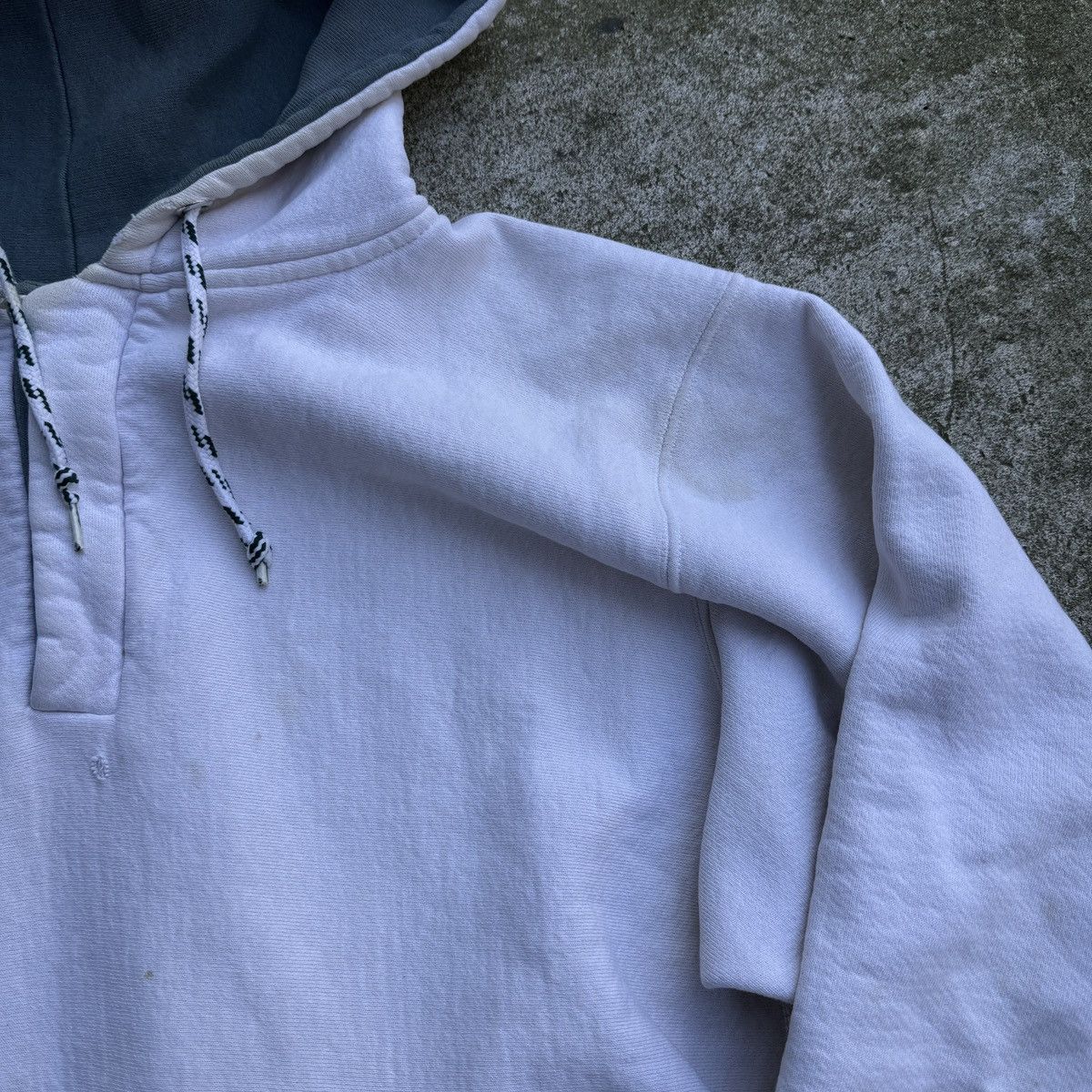 Vintage 90s Thrashed Faded Distressed Hoodie ERD Grunge Chrome Size US XL / EU 56 / 4 - 12 Thumbnail