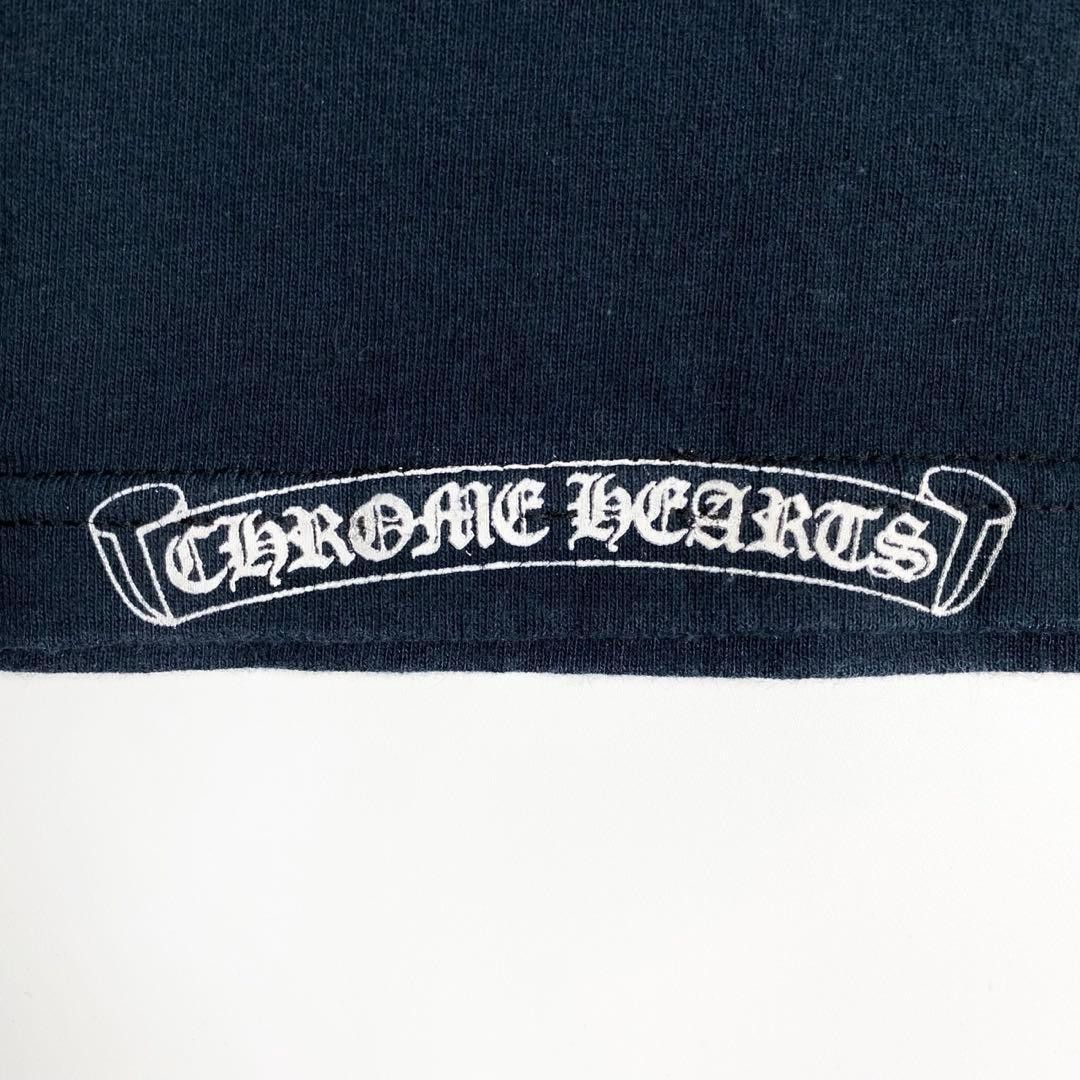 Chrome Hearts CHROME HEARTS Logo Printed Tank Top Navy S Size US S / EU 44-46 / 1 - 8 Thumbnail
