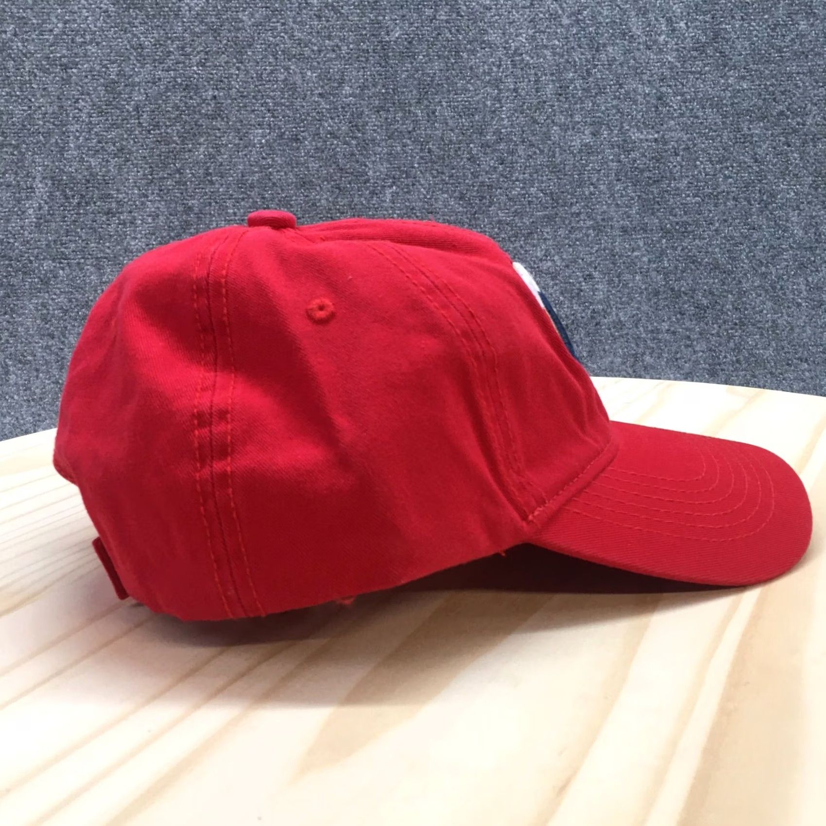 Twins Melonwear Hat Mens One Size Red Minnesota Twins MLB Baseball Cap Womens Cotton Casual Size ONE SIZE - 5 Thumbnail