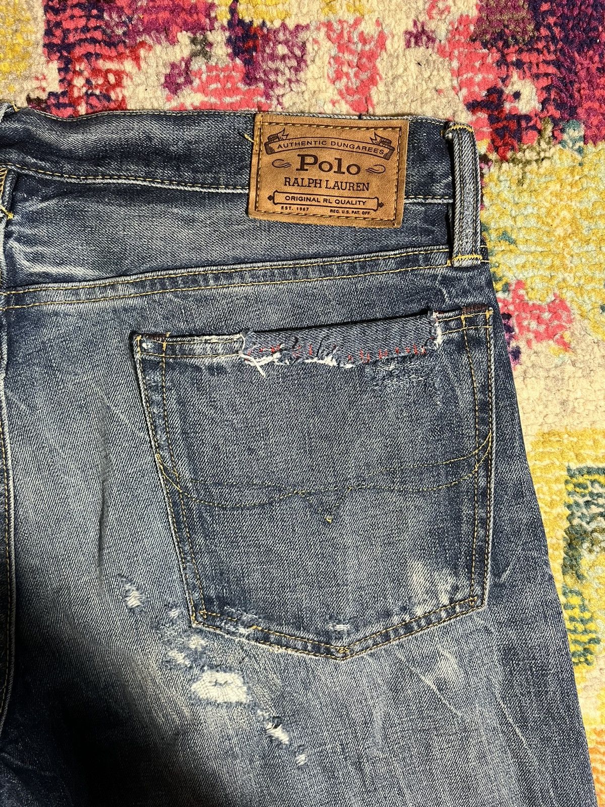 Polo Ralph Lauren Polo Ralph Lauren 36 Slim Jeans Size US 36 / EU 52 - 4 Thumbnail