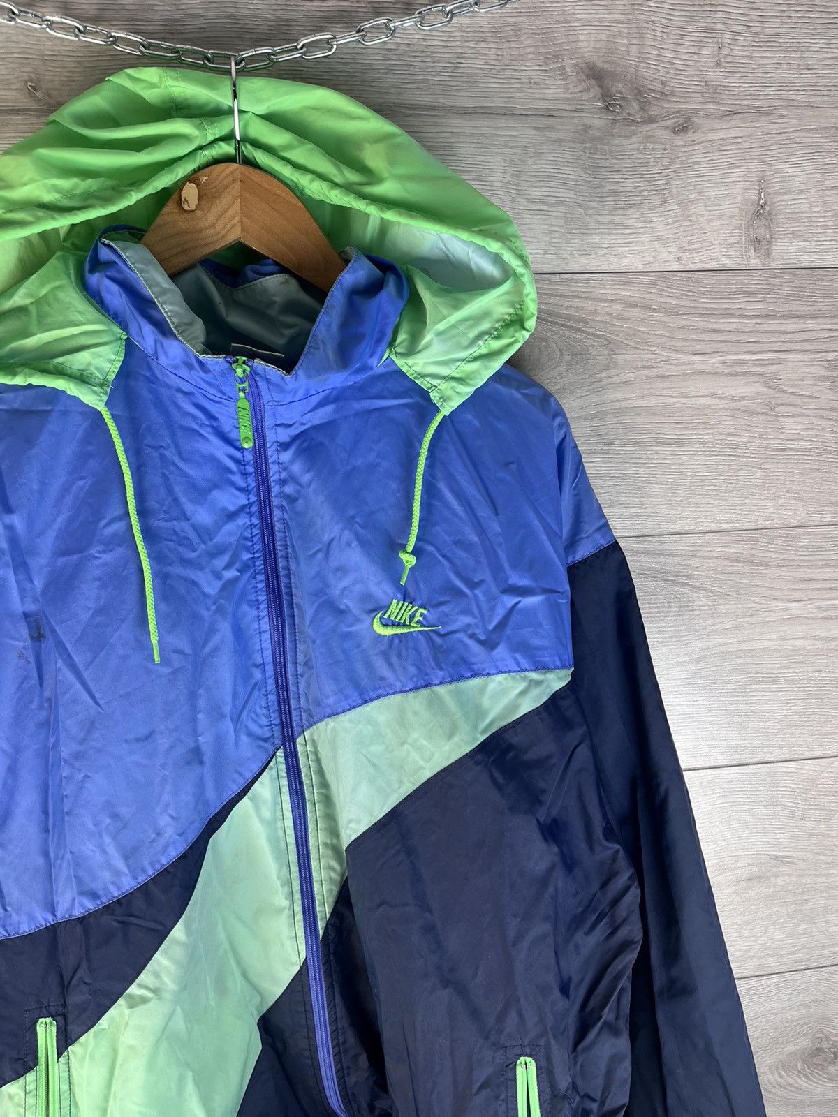 Nike Vintage men's jacket Nike size L made in Thailand y2k 1990s Size US L / EU 52-54 / 3 - 5 Thumbnail