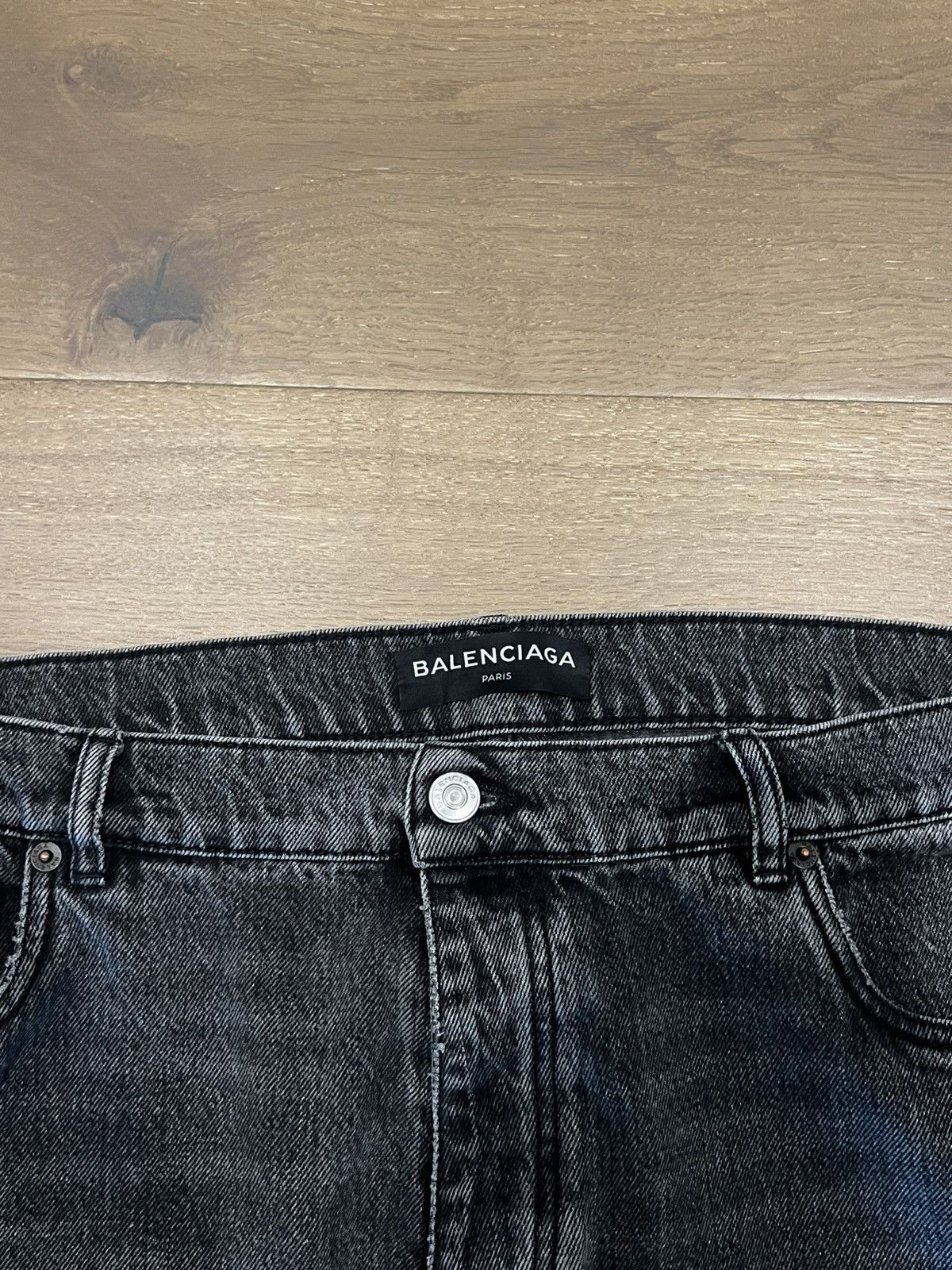 Balenciaga Balenciaga Black Denim Jeans Size US 36 / EU 52 - 4 Thumbnail