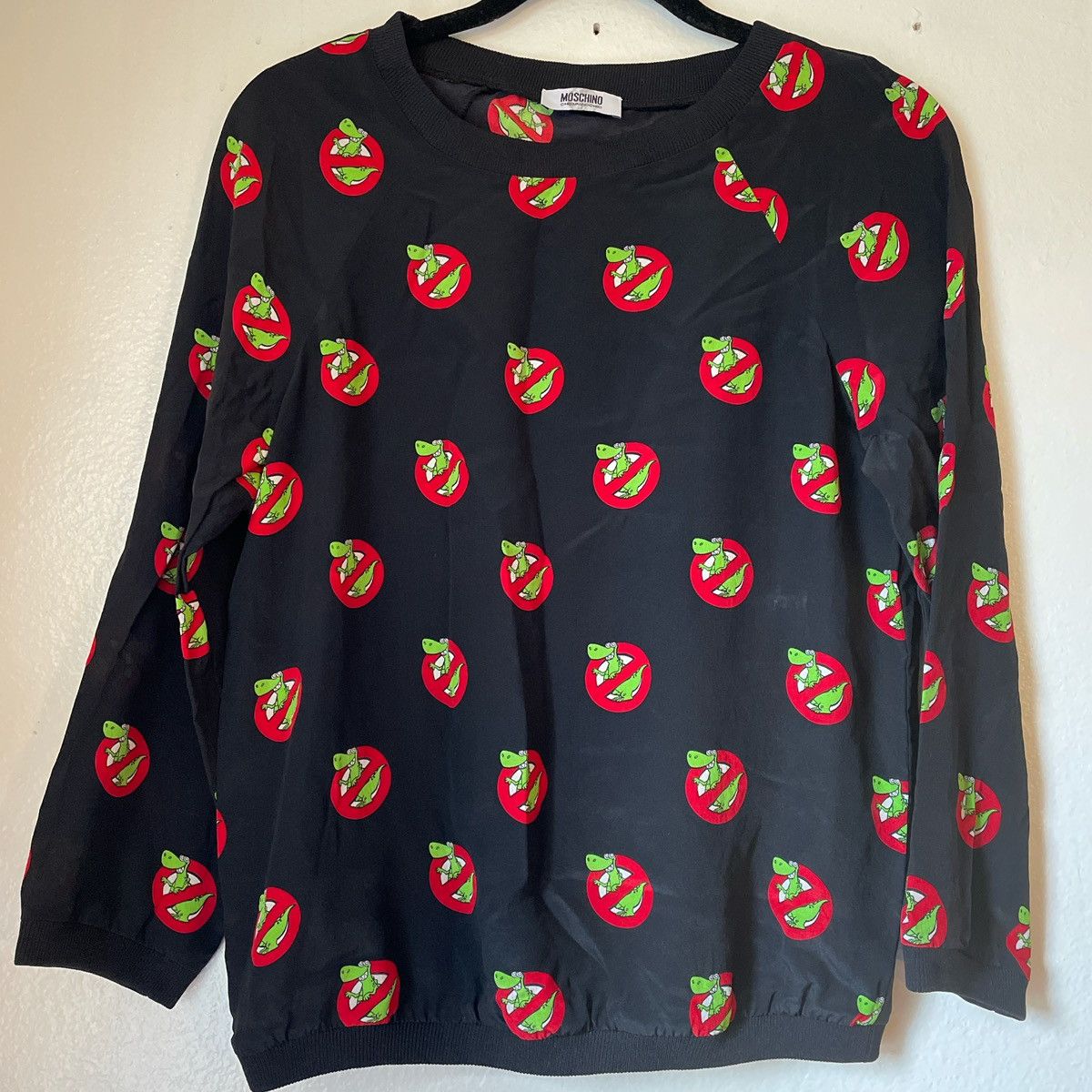 Moschino Moschino Cheap & Chic "No Dino" Hoodie – Spring/Summer 2015 Size M / US 6-8 / IT 42-44 - 2 Thumbnail