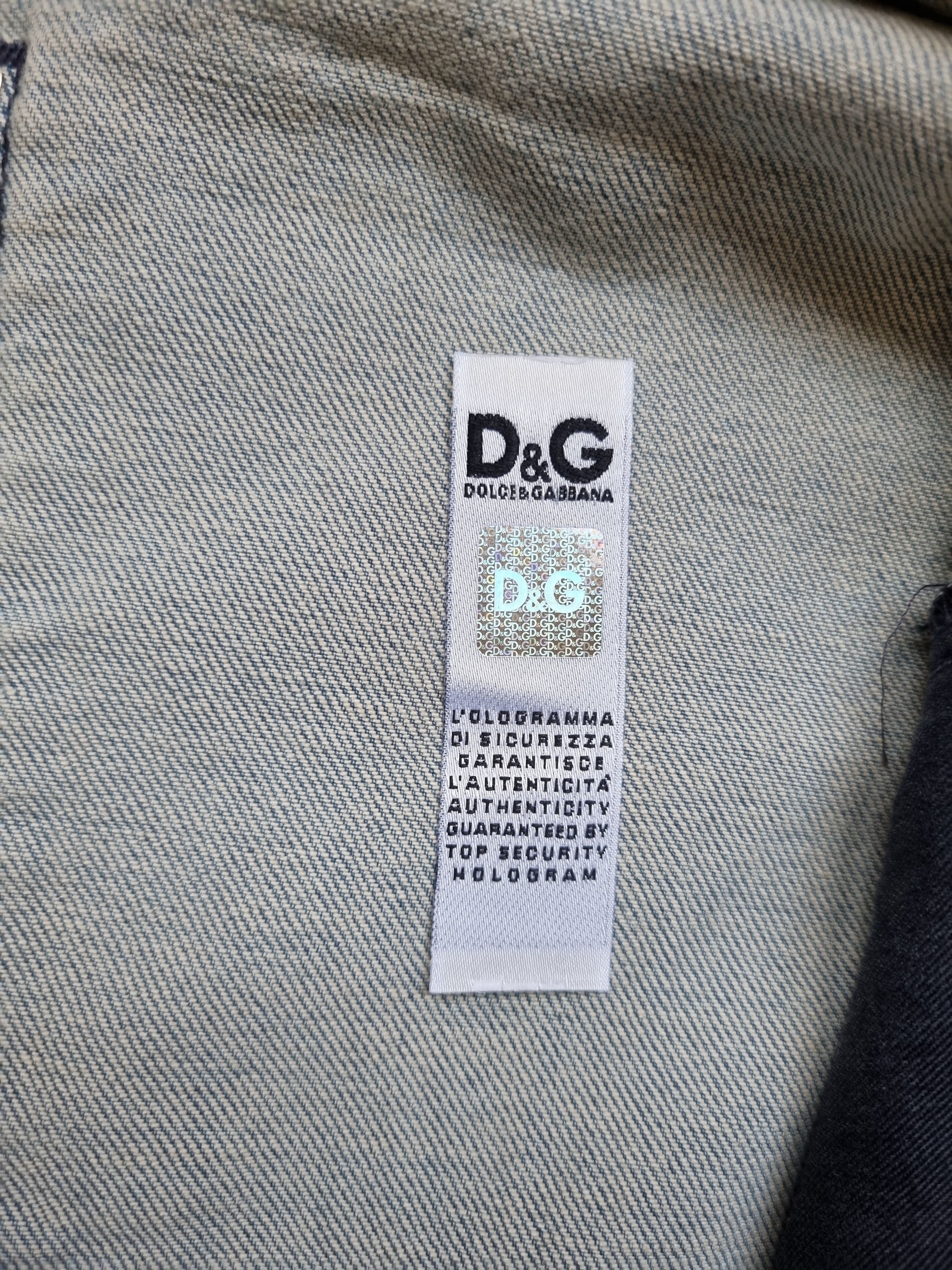 Dolce & Gabbana New Dolce Gabbana Stylish Relaxed Straight Light Soft Jeans Size US 28 / EU 44 - 18 Thumbnail