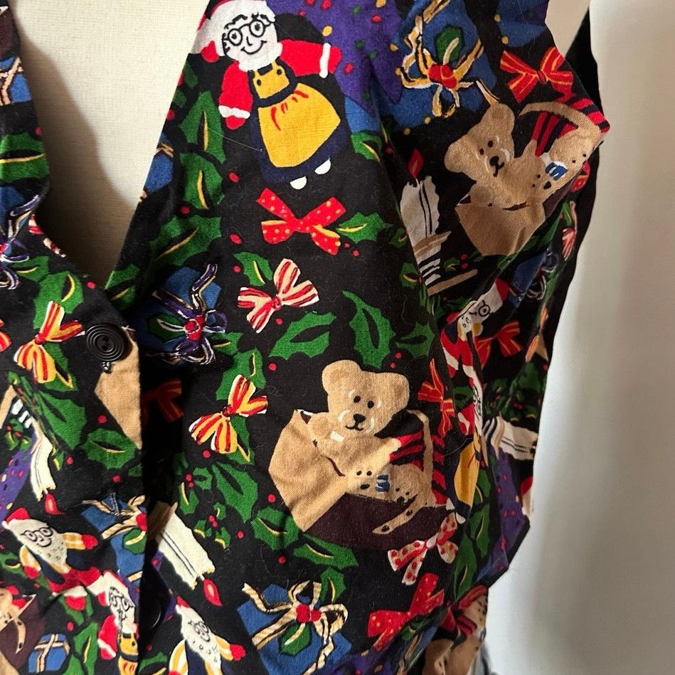 Other nutcracker christmas black button up vest Size L / US 10 / IT 46 - 2 Thumbnail