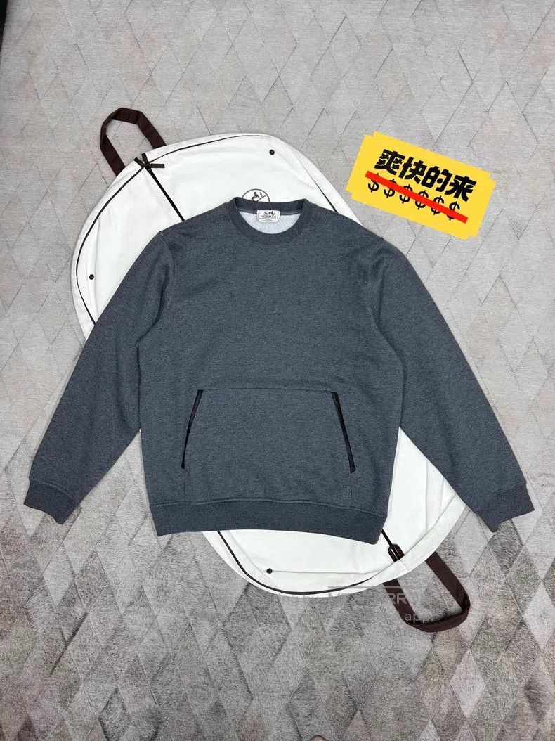 Hermes Hermes Fall/Winter Item, Cashmere, Island Cotton Sweatshir Size US XXL / EU 58 / 5 - 1 Thumbnail