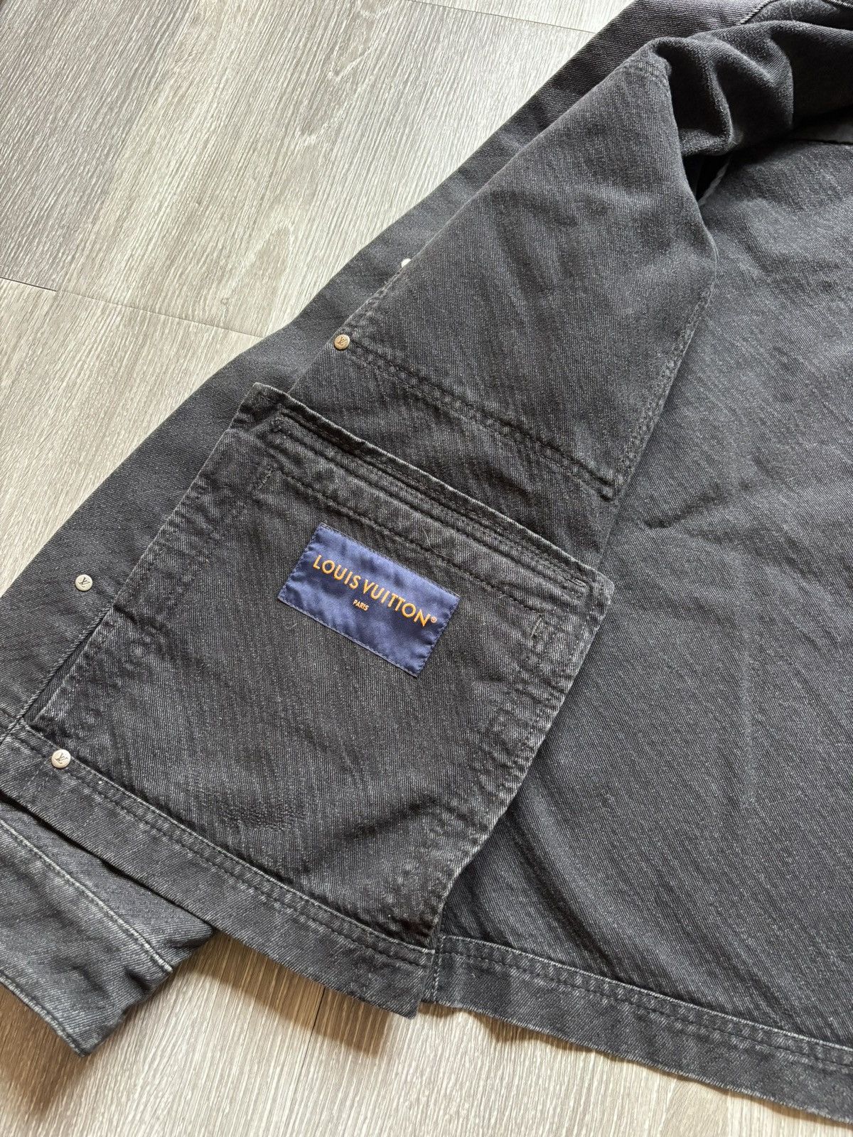 Louis Vuitton Louis Vuitton Monogram Denim Blouson Jacket Size US XL / EU 56 / 4 - 20 Thumbnail