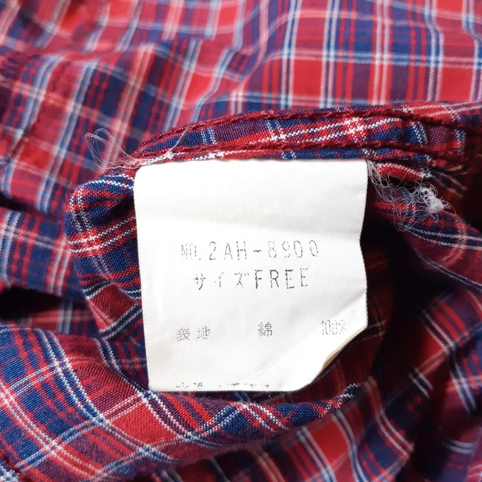 Hysteric Glamour Hysteric Glamour Plaid Shirt Button Down Cotton size Free Size S / US 4 / IT 40 - 12 Thumbnail