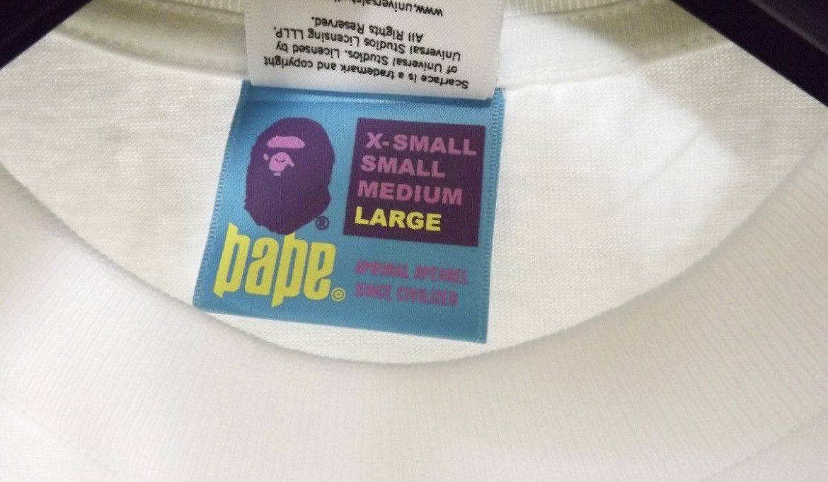 Bape VERY RARE OG 2006 A BATHING APE X SCARFACE PURPLE CAMO TEE Size US L / EU 52-54 / 3 - 5 Thumbnail