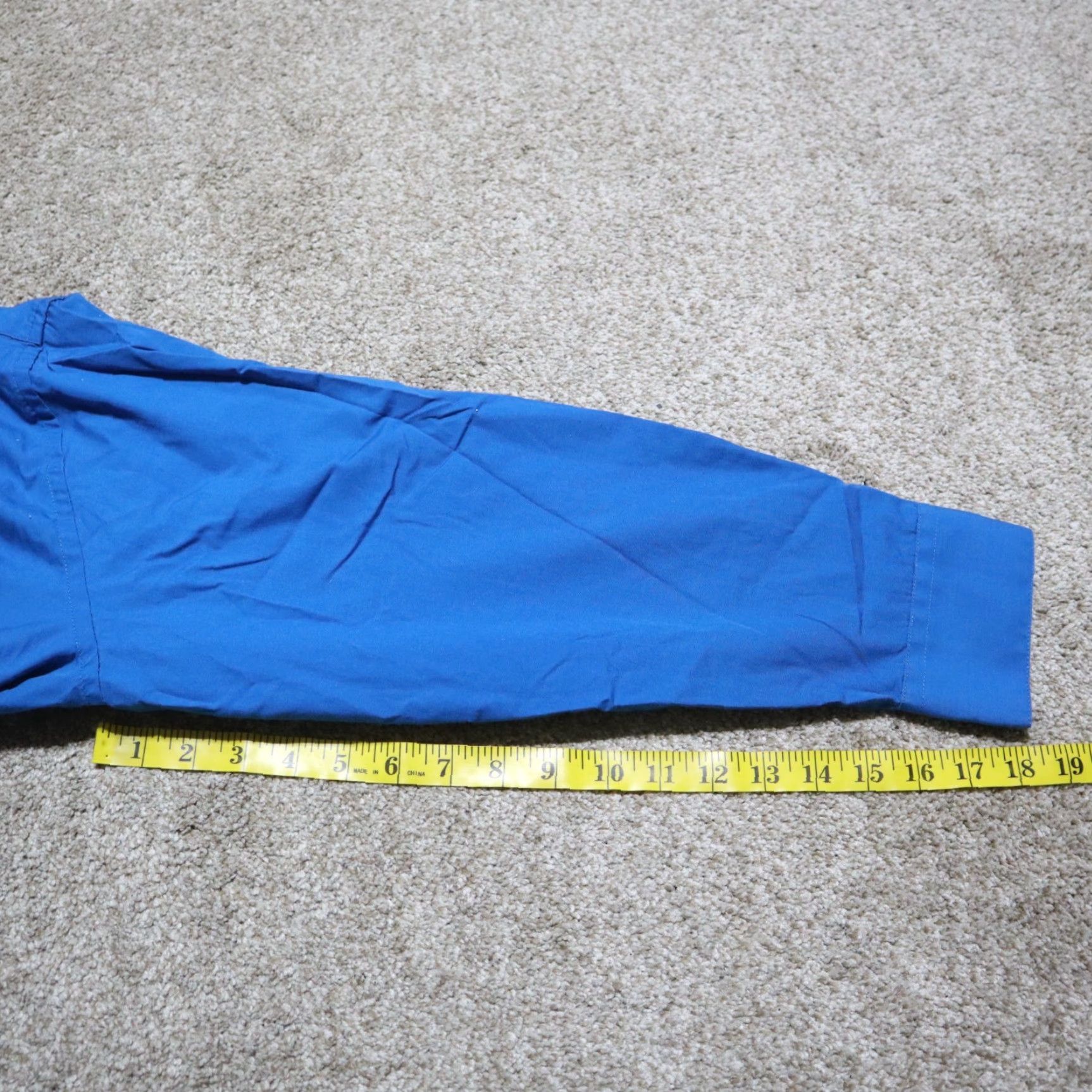 Alexander Julian Alexander Julian Shirt Button-Up XL Blue Mens Long Sleeve solid Colorful 17.5 Colorful 90s Size US XL / EU 56 / 4 - 7 Thumbnail