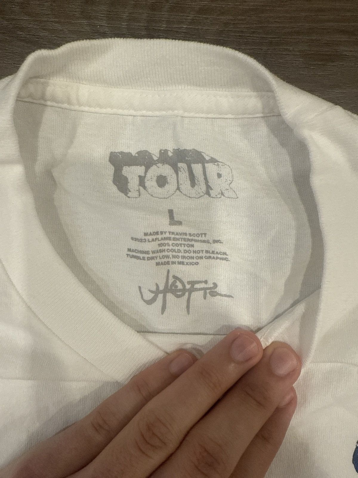 Travis Scott L Travis Scott Circus Maximus Tour Newark NJ T Shirt Size US L / EU 52-54 / 3 - 3 Thumbnail