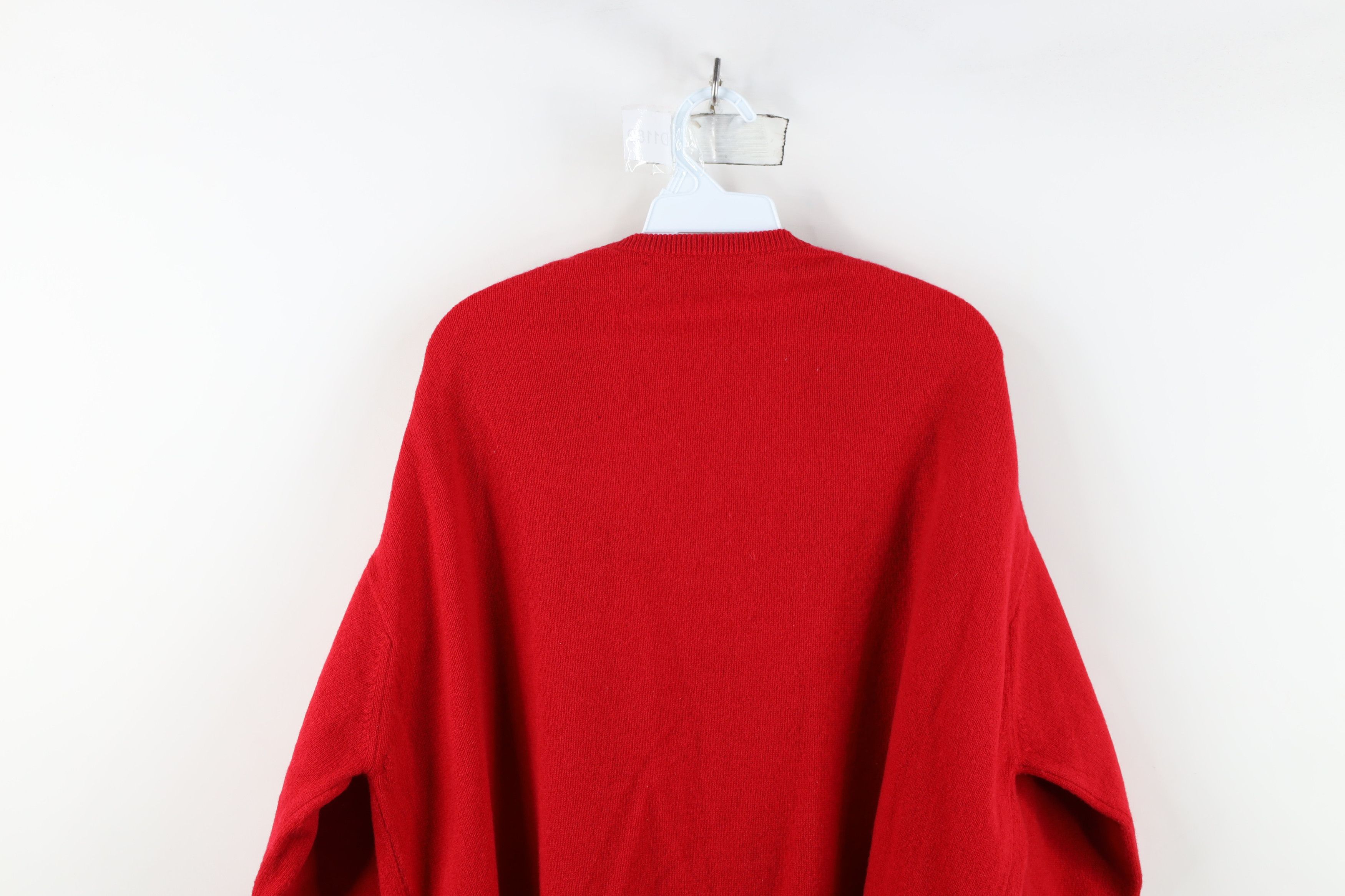 Vintage Vintage 70s Streetwear Knit Argyle Diamond V-Neck Sweater Size US XXL / EU 58 / 5 - 11 Thumbnail