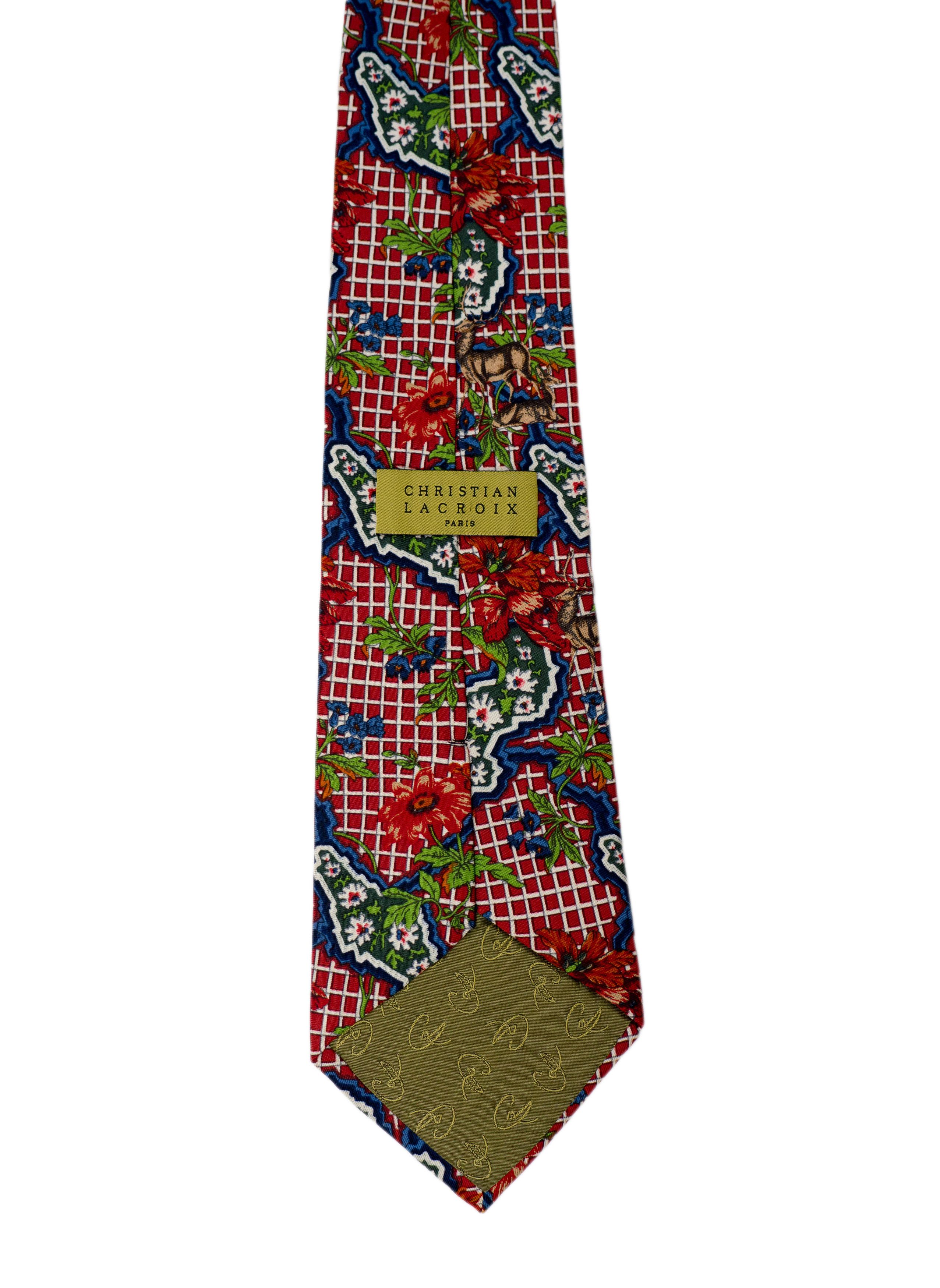 Christian Lacroix Christian Lacroix Paris tie Size ONE SIZE - 4 Thumbnail