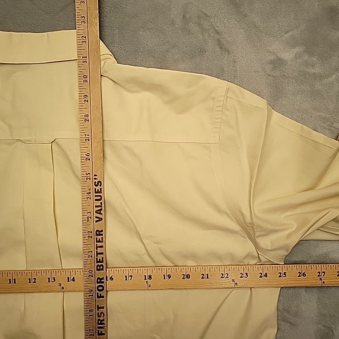 Vintage Cabela's Shirt Men L Yellow Long Sleeve Button Twill Outfitters Series Cotton Shirt Mens Yellow Long Sleeve Twill Button-Up Outfitters Series Cotton Size US L / EU 52-54 / 3 - 8 Thumbnail
