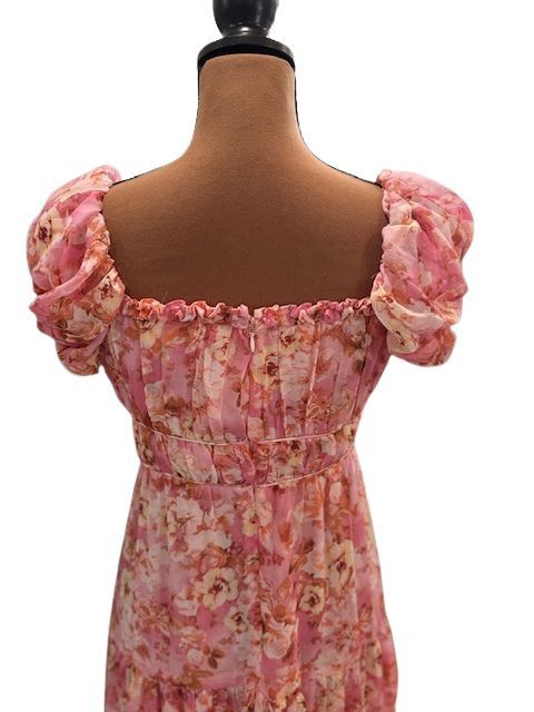 ASTR The Label ASTR “Roseline” Off Shoulder Floral Tiered Maxi Dress Size S / US 4 / IT 40 - 5 Thumbnail