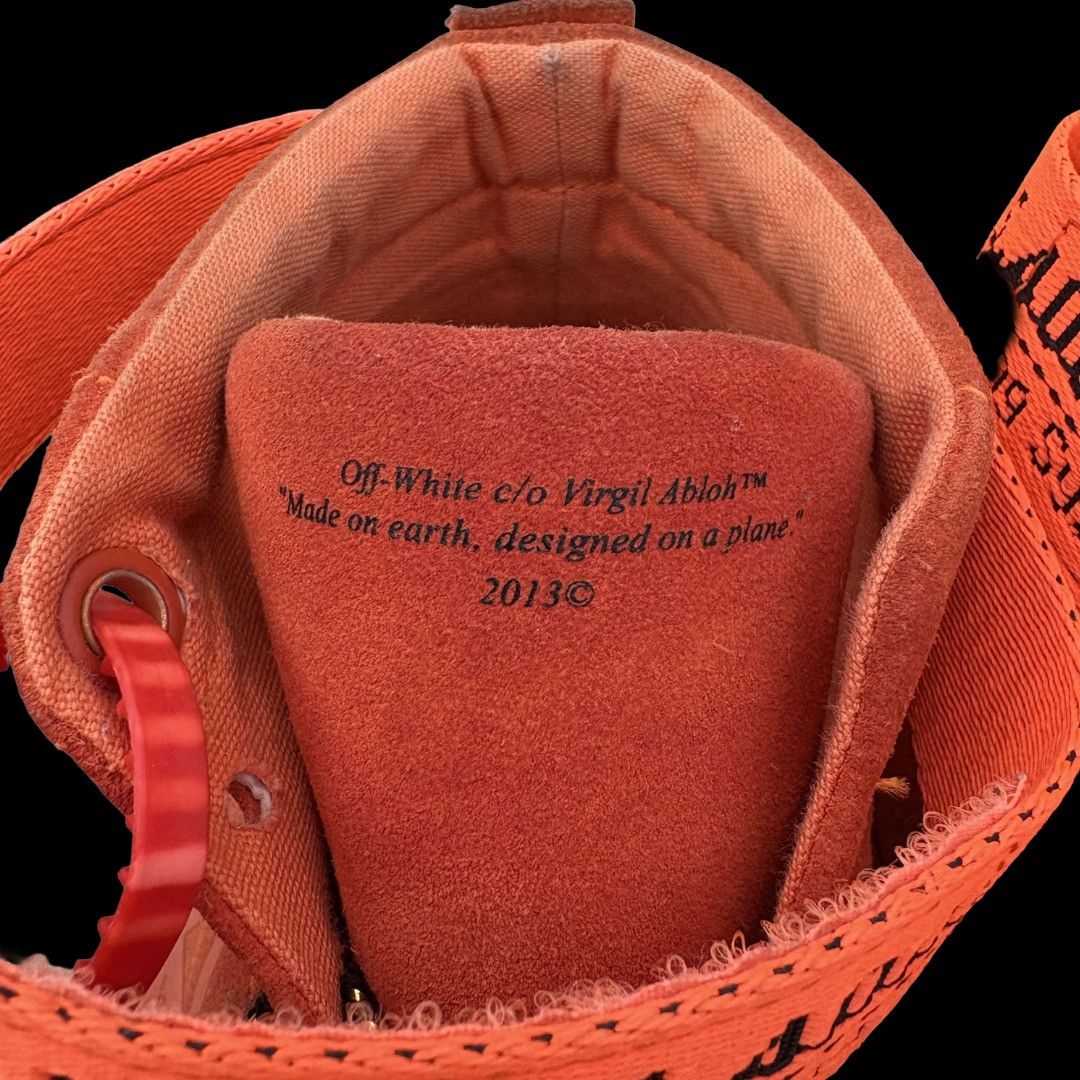 Off-White OFF-WHITE | Virgil Abloh Industrial Strap Suede Sneakers Size US 9 / EU 42 - 2 Thumbnail