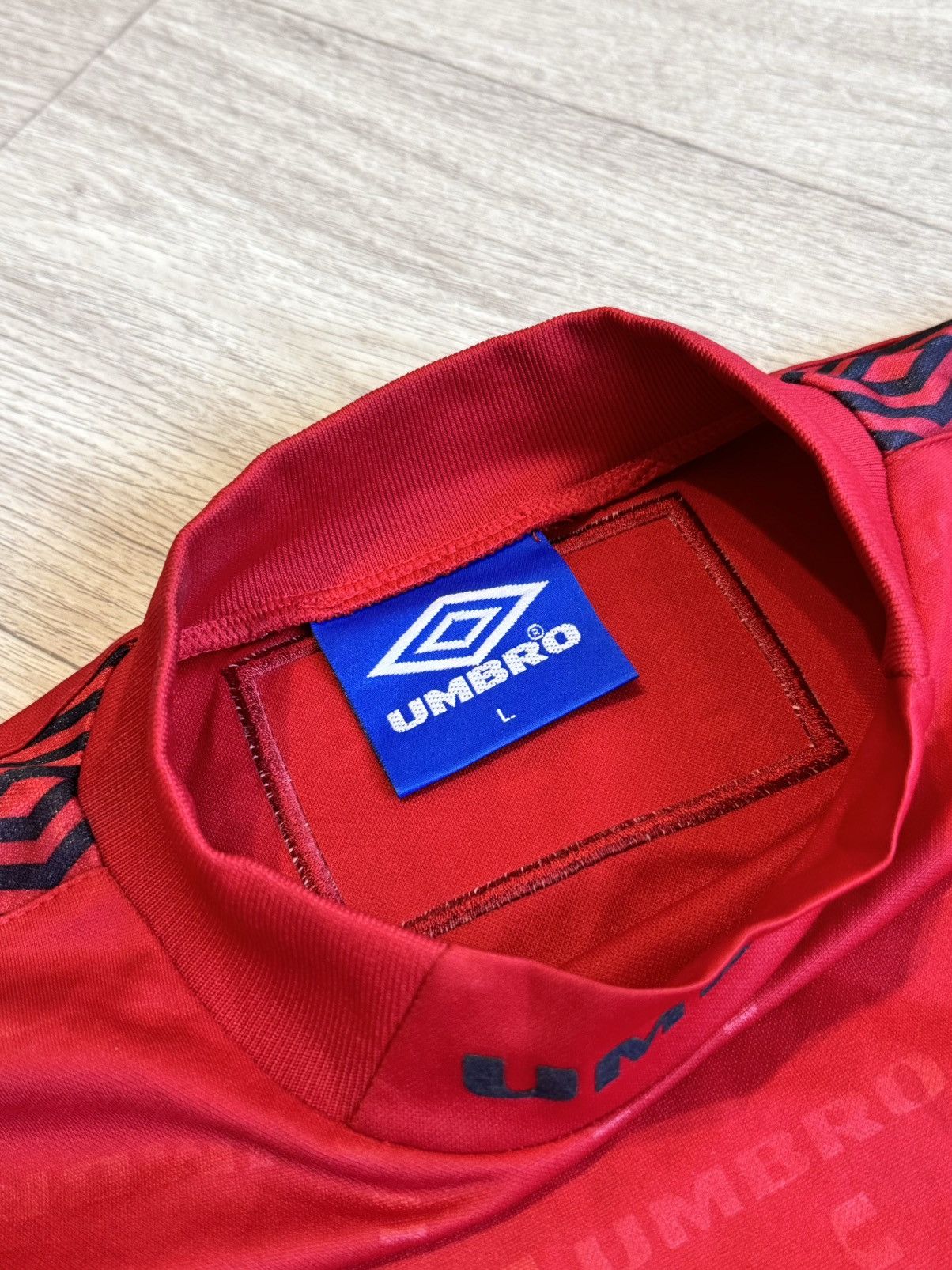 Umbro 🔷Vintage Umbro Manchester United Soccer jersey 90s🔷 Size US L / EU 52-54 / 3 - 6 Thumbnail