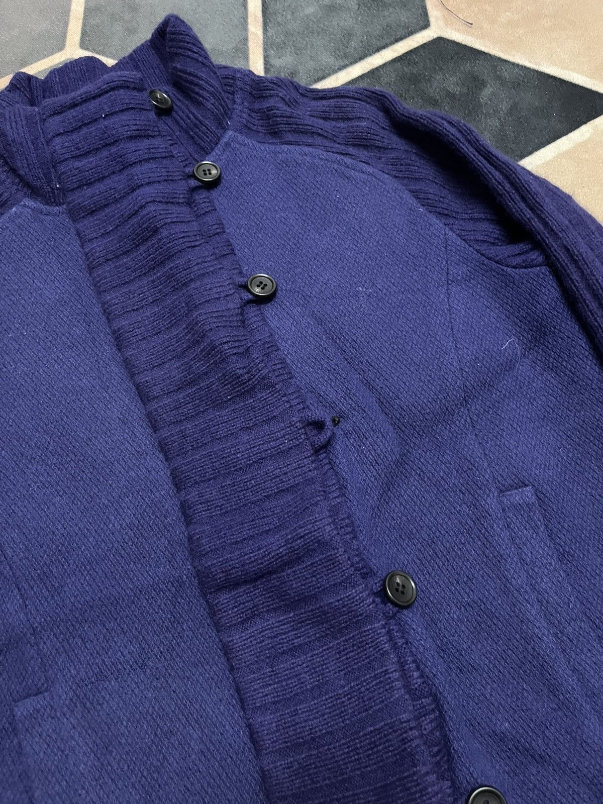 KEITAMARUYAMA 💥Keita Maruyama Luxury Wool Extra Longsleeves Jackets Size ONE SIZE - 6 Thumbnail