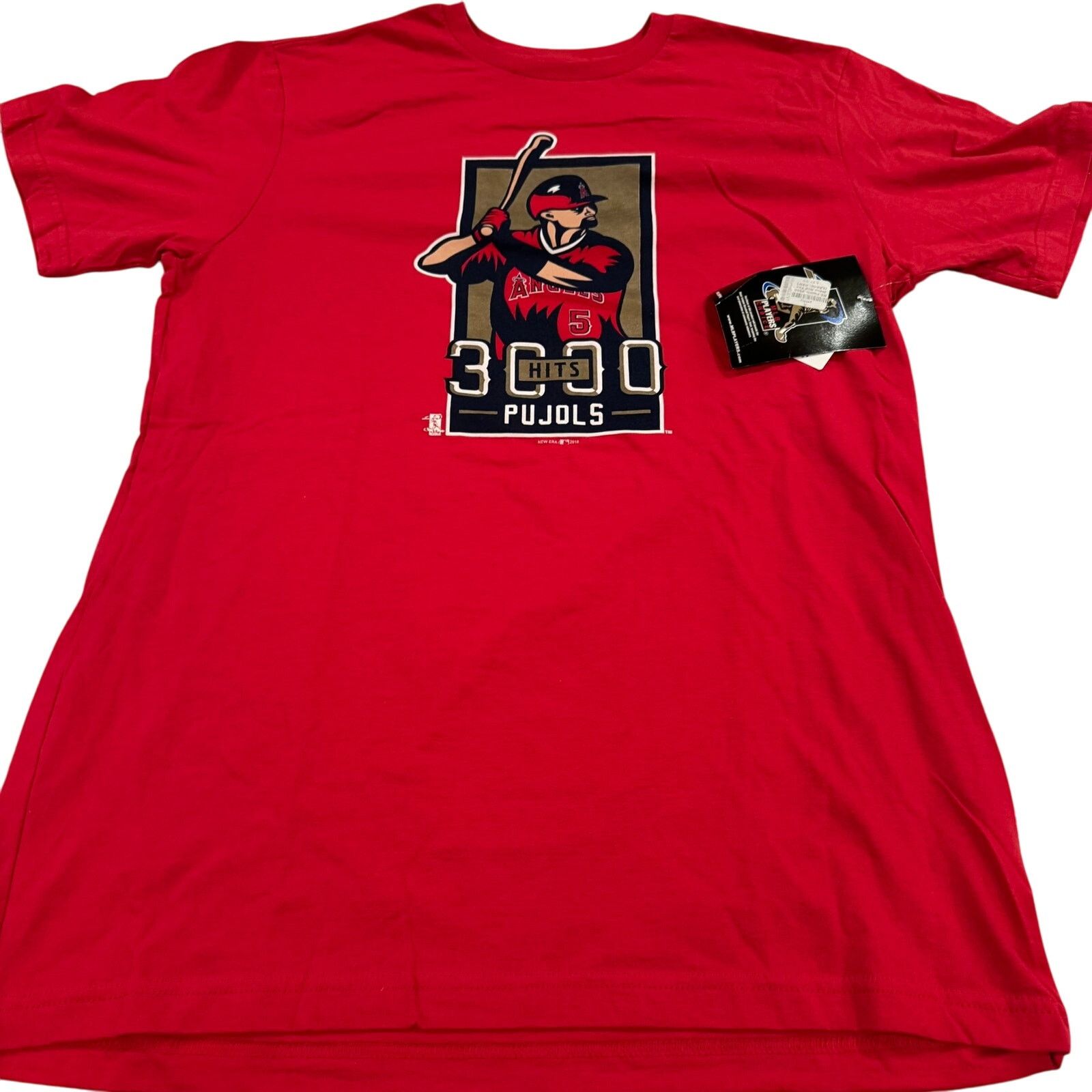 New Era Albert Pujols T Shirt Size L / US 10 / IT 46 - 1 Thumbnail