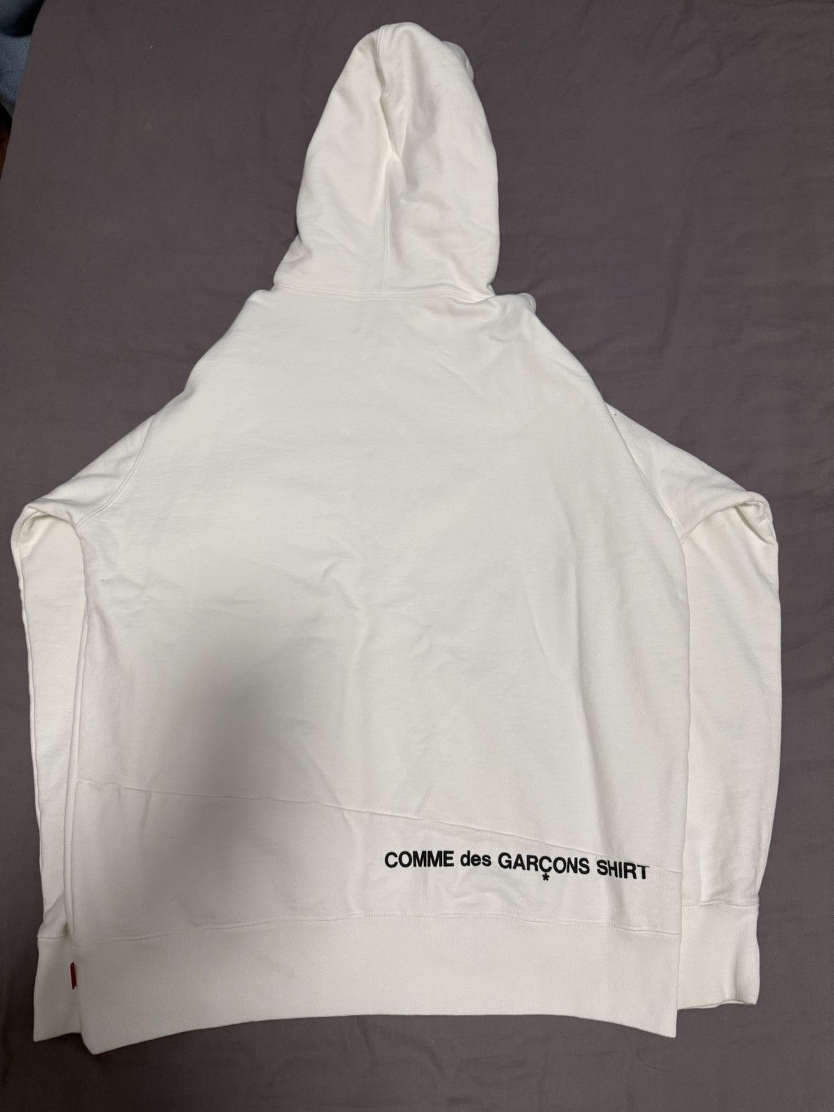 Comme des Garcons Supreme cdg split box logo hoodie sweatershirt Size US L / EU 52-54 / 3 - 3 Thumbnail