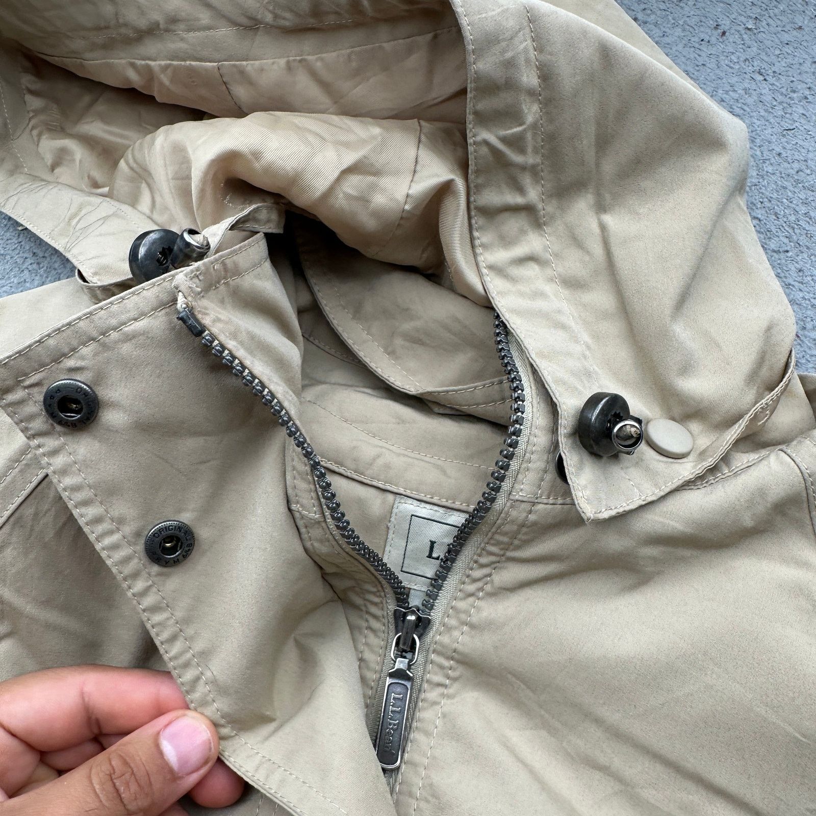 L.L. Bean LL Bean HJ60 Duster Vented Rain Trench Long Coat Women XS Size XS / US 0-2 / IT 36-38 - 14 Thumbnail