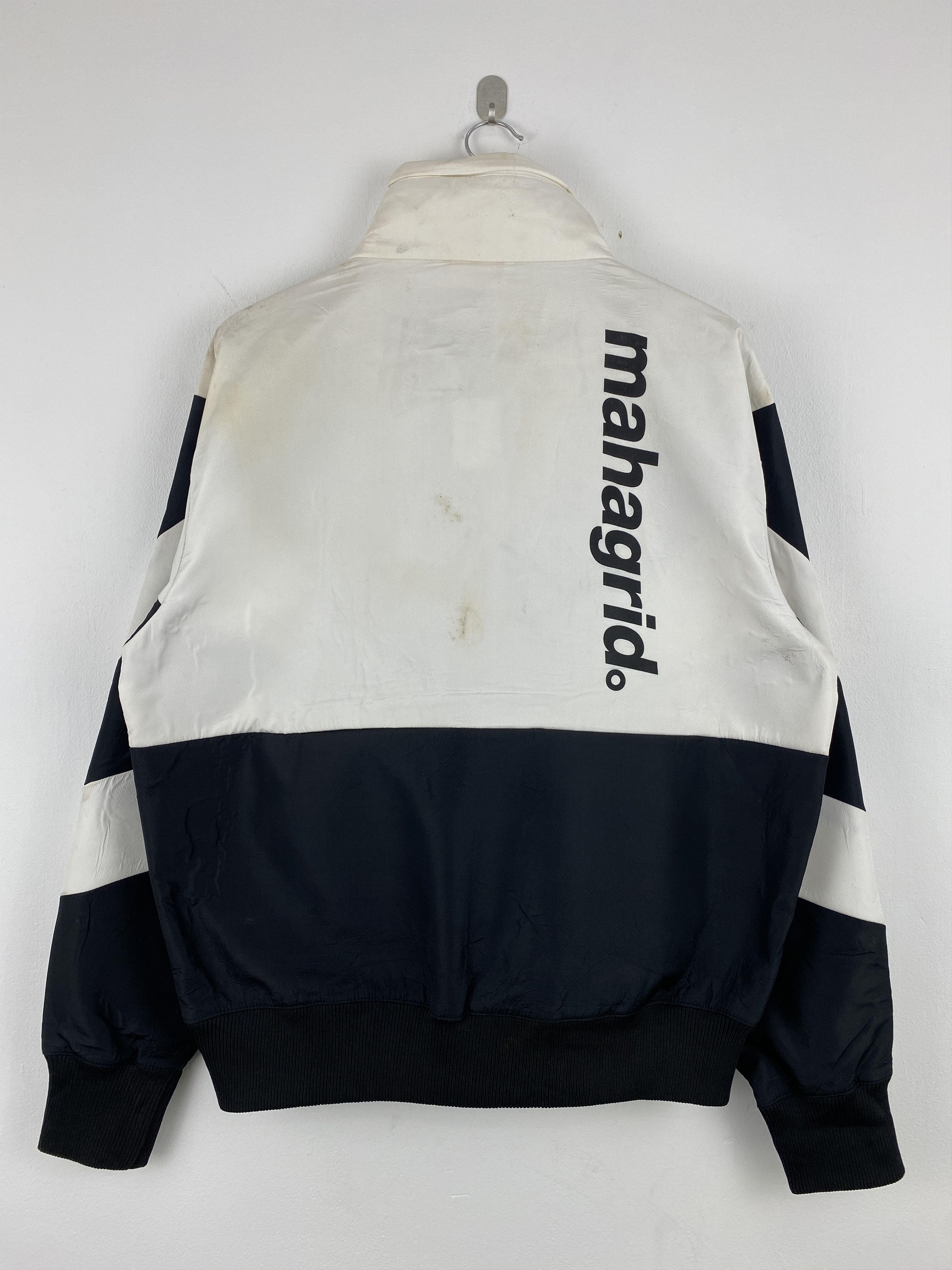 Japanese Brand Vintage Mahagrid Macan Heavy Track Top Jacket JA0139 Size US L / EU 52-54 / 3 - 3 Thumbnail