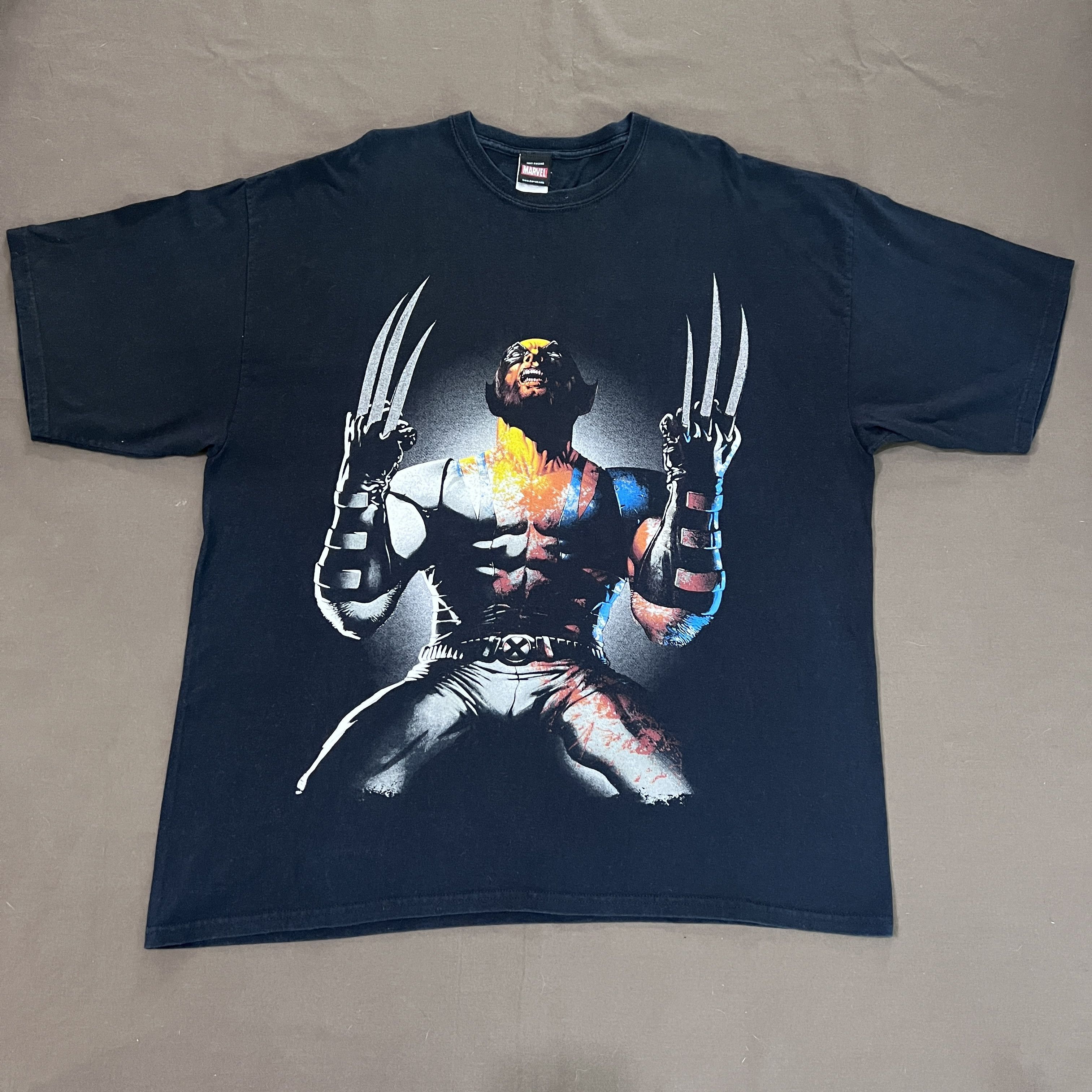 DC Comics × Marvel Comics × Vintage Vintage Marvel Wolverine Promo Tee 2XL Size US XXL / EU 58 / 5 - 4 Thumbnail