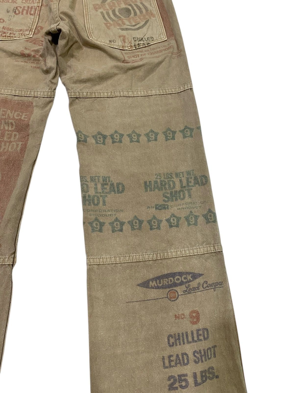 Hysteric Glamour Japanese brand denim & dungaree paint trousers / khakis pant Size US 28 / EU 44 - 14 Thumbnail