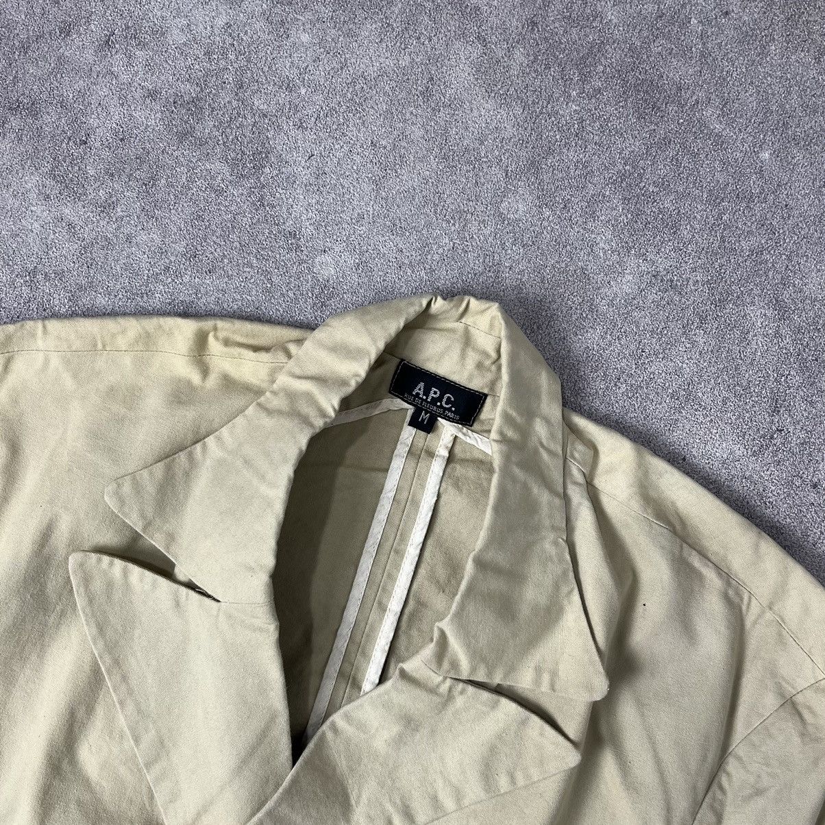 A.P.C. × Issey Miyake × Vintage Apc rue de fleurus paris blazer coat Size US M / EU 48-50 / 2 - 2 Thumbnail
