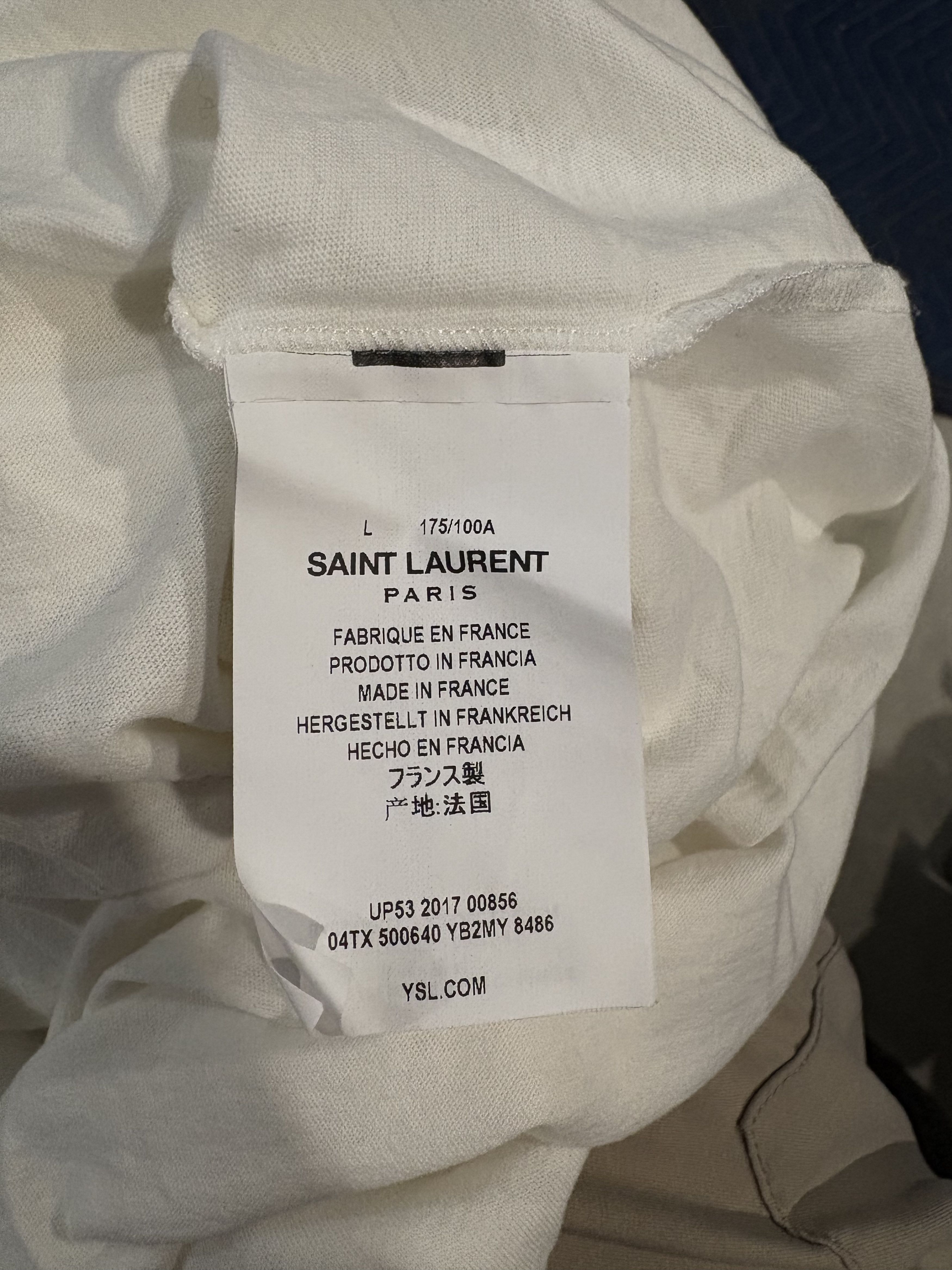 Saint Laurent Paris Saint Laurent Saint Laurent Waiting for Sunset T-shirt Size US L / EU 52-54 / 3 - 3 Thumbnail