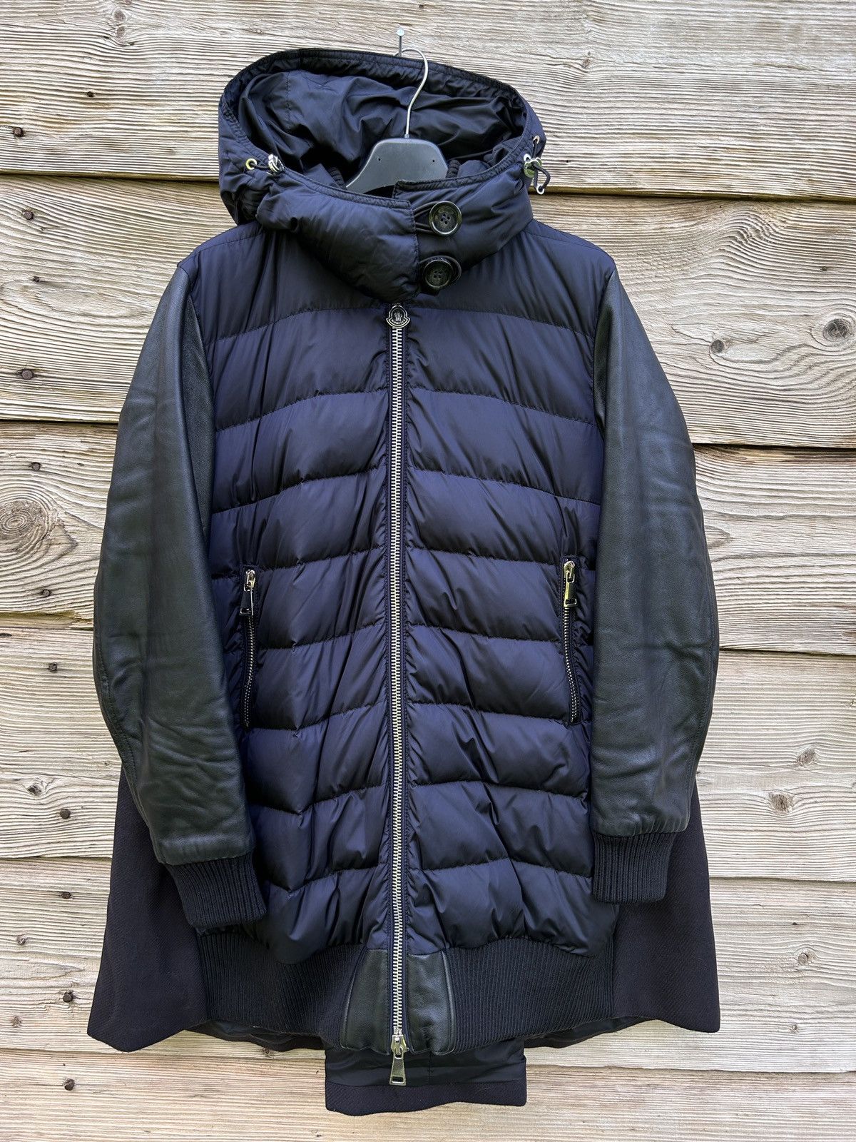 Moncler $2300 Moncler Blois Giubbotto Flyaway Back Parka Jacket Size M / US 6-8 / IT 42-44 - 1 Thumbnail