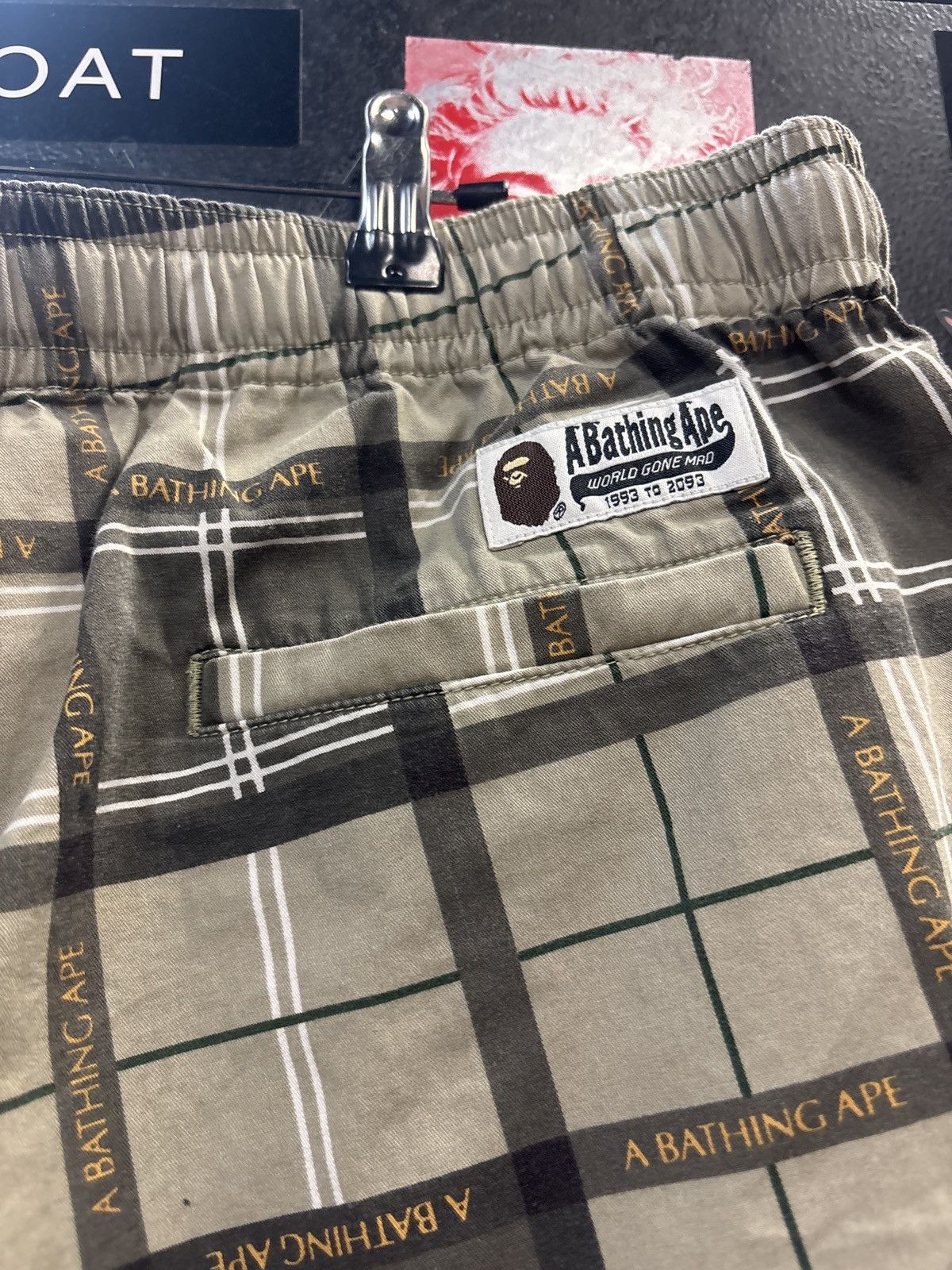 Bape Bathing ape bape Plaid shorts Size US 40 / EU 56 - 2 Thumbnail