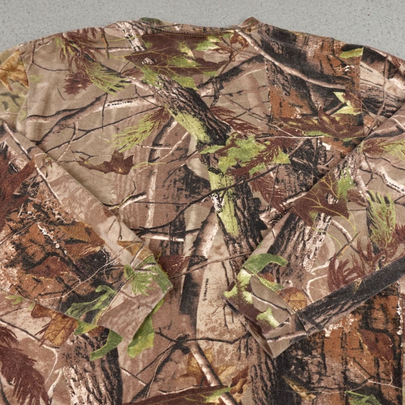Vintage Code V Camo Shirt Mens Large Brown Green Woodland Camo Long Sleeve Hunting Y2K Size US L / EU 52-54 / 3 - 6 Thumbnail